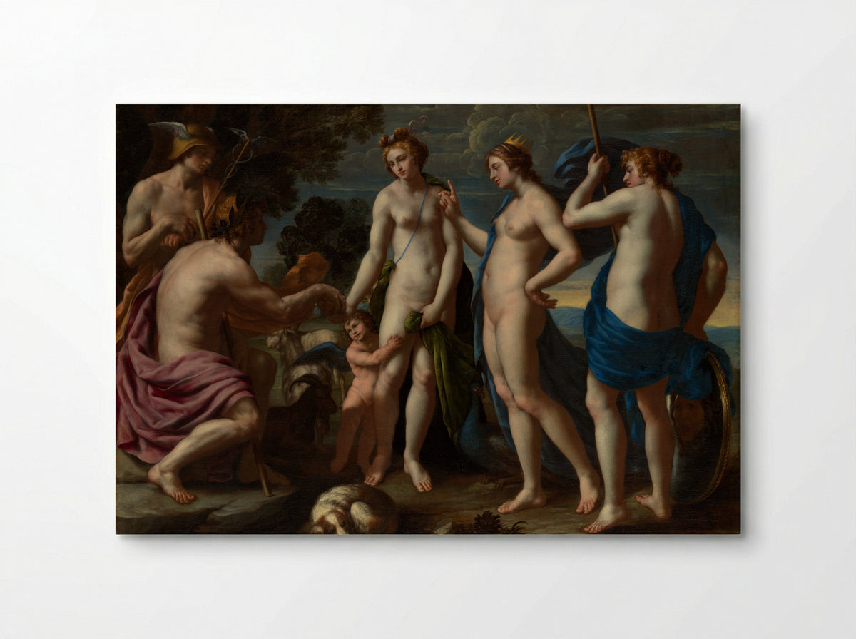 The Judgment of Paris - Alessandro Turchi - Poster