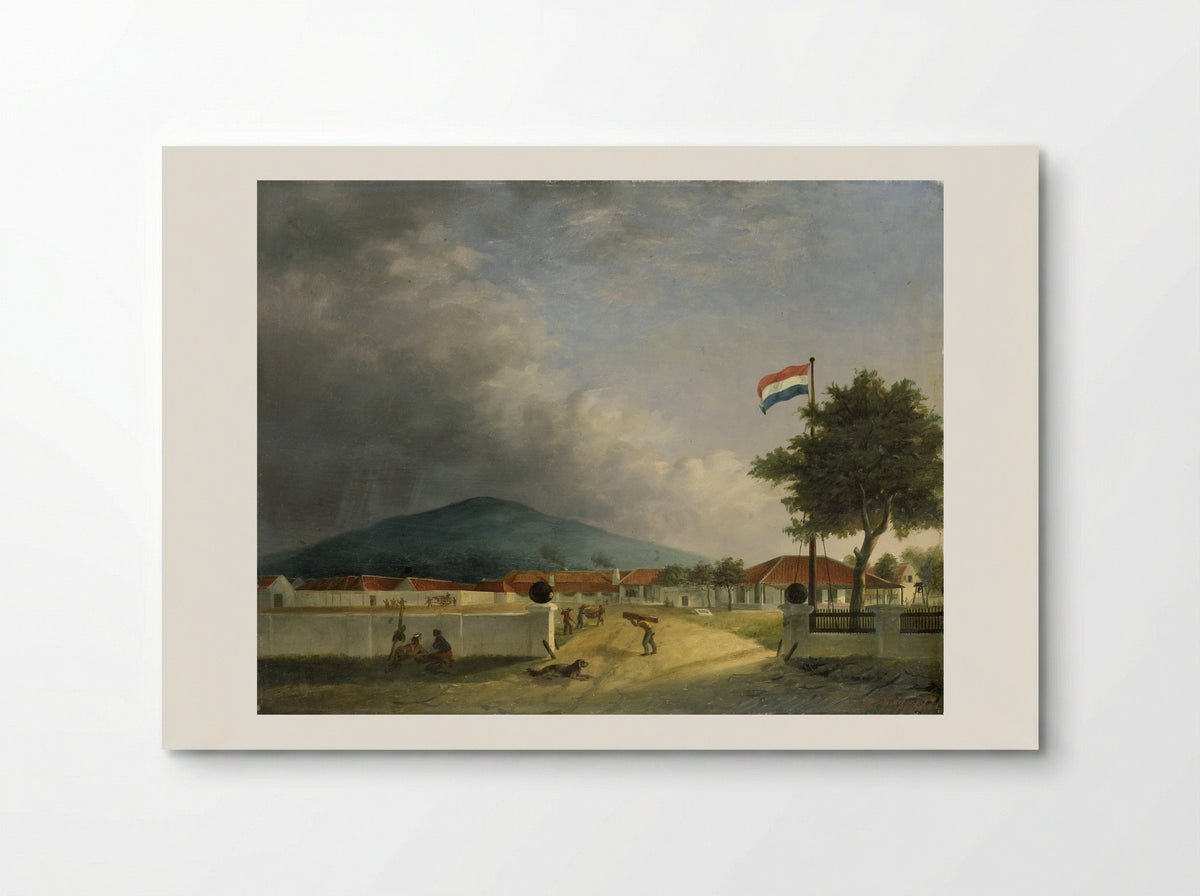 The Kedawong Sugar Factory near Pasuruan on Java - H.Th. Hesselaar - Poster
