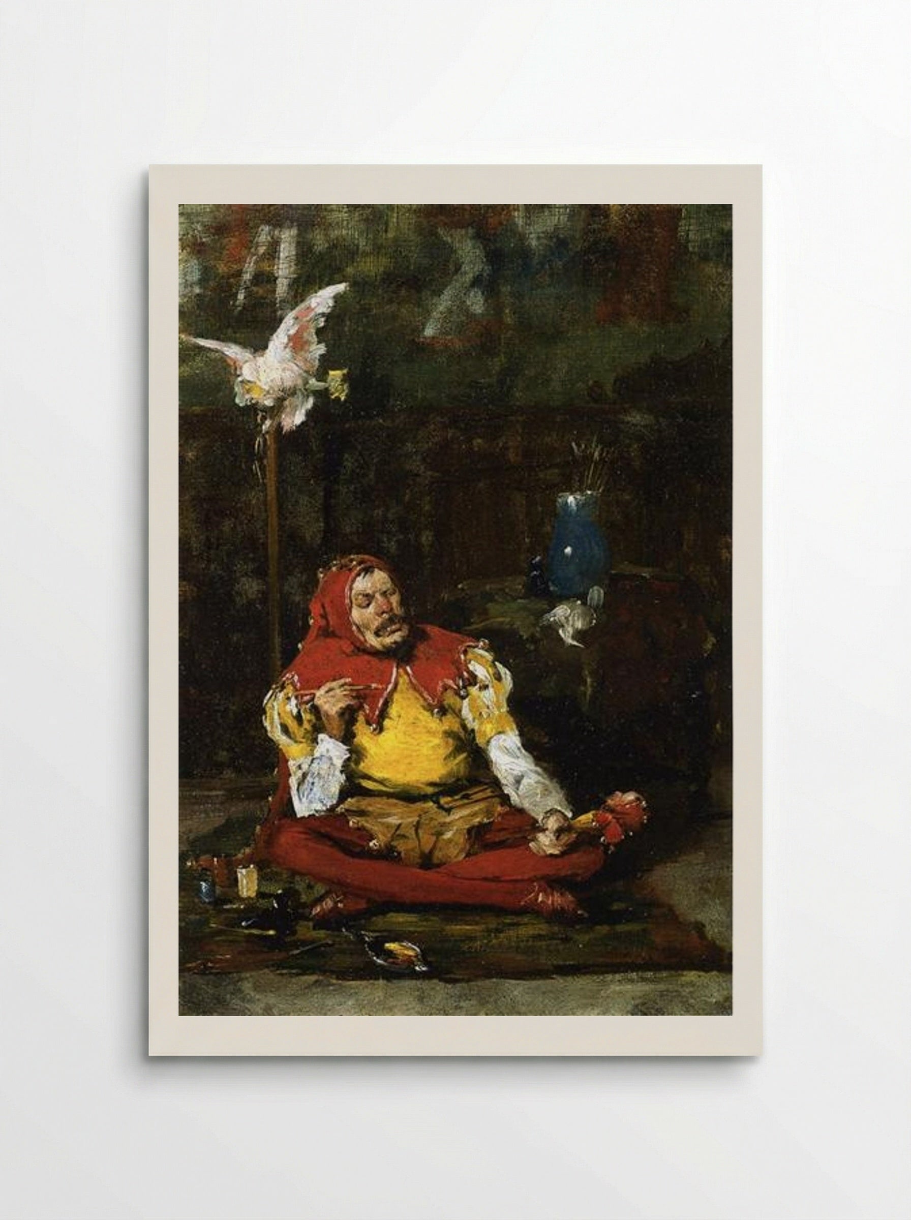 The King's Jester - William Merritt Chase - Poster