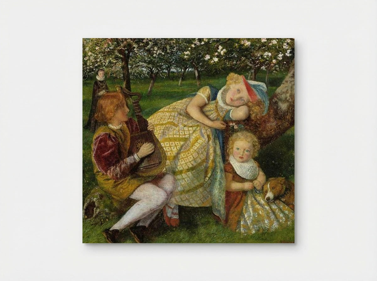 The King's Orchard - Arthur Hughes - Poster