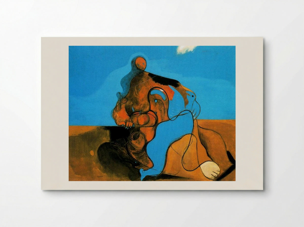 The Kiss - Max Ernst - Poster