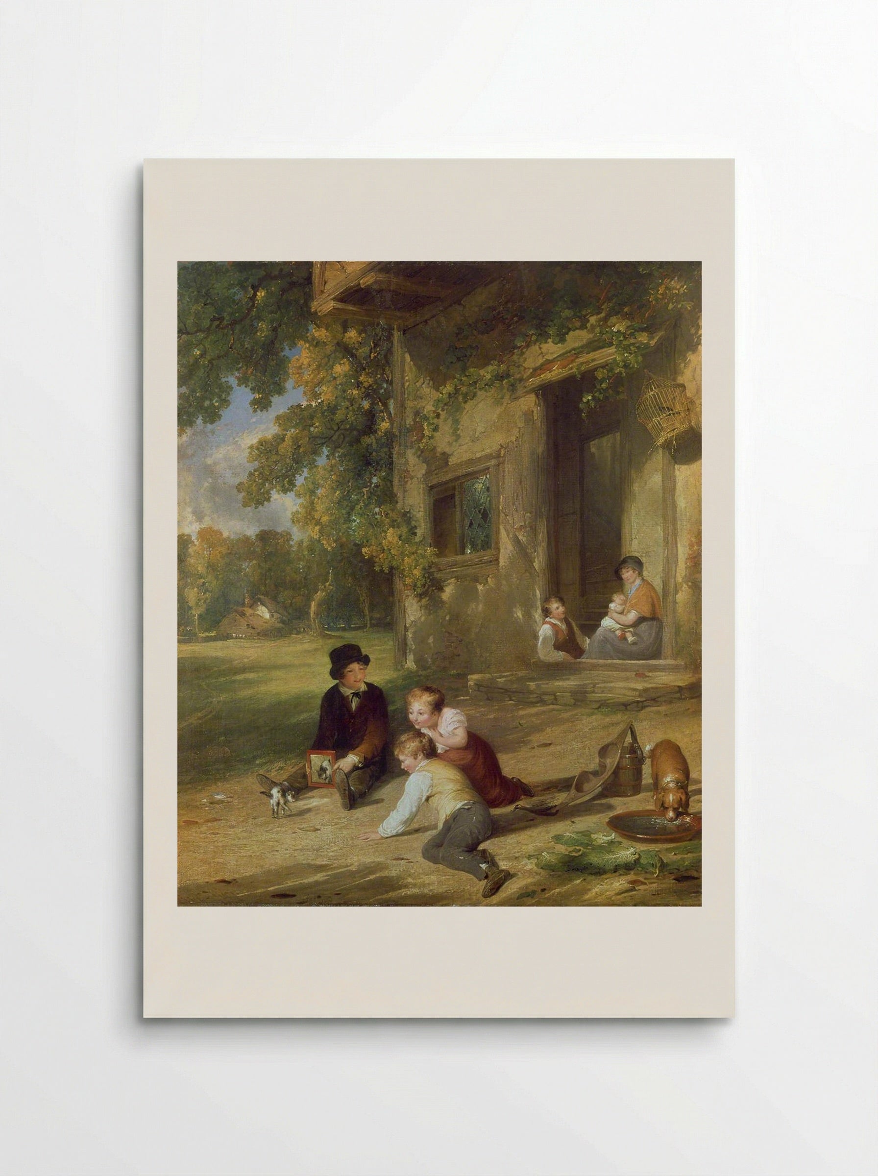 The Kitten Deceived - William Collins - Poster