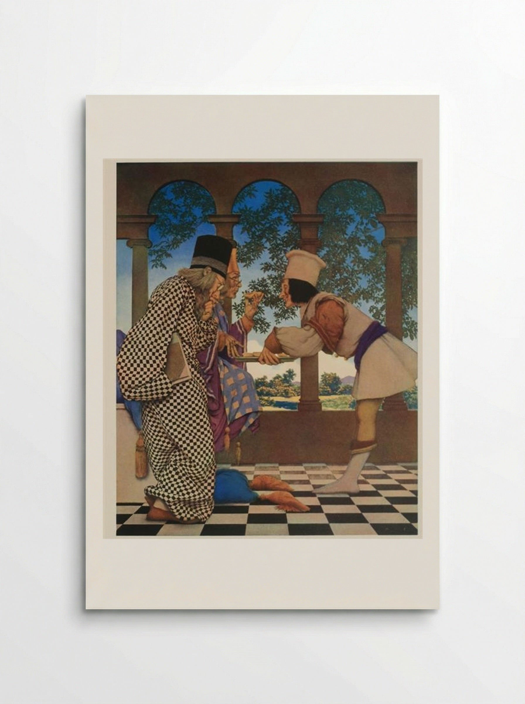 The Knave of Hearts - Maxfield Parrish - Poster