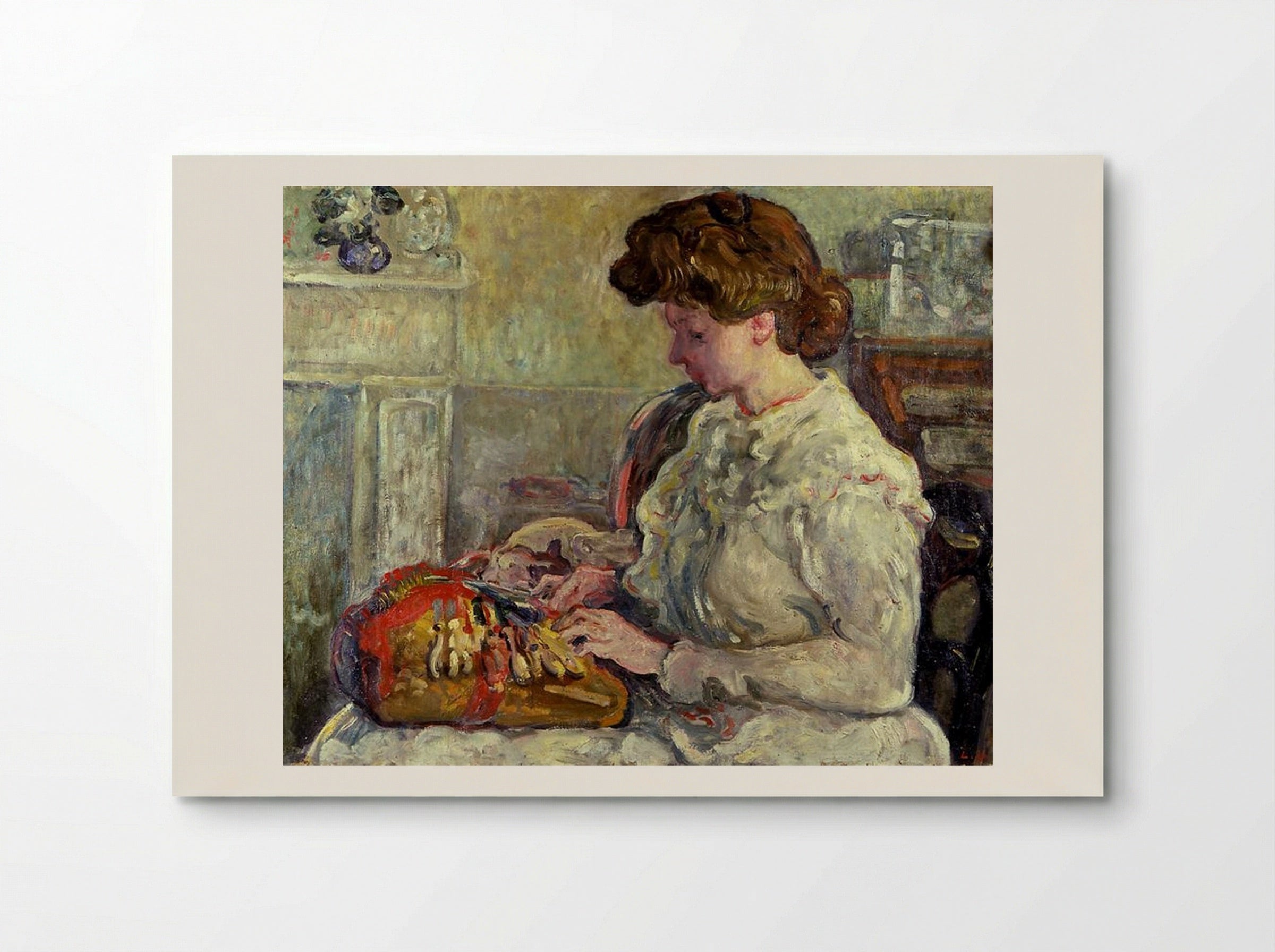 The Lacemaker - Louis Valtat - Poster