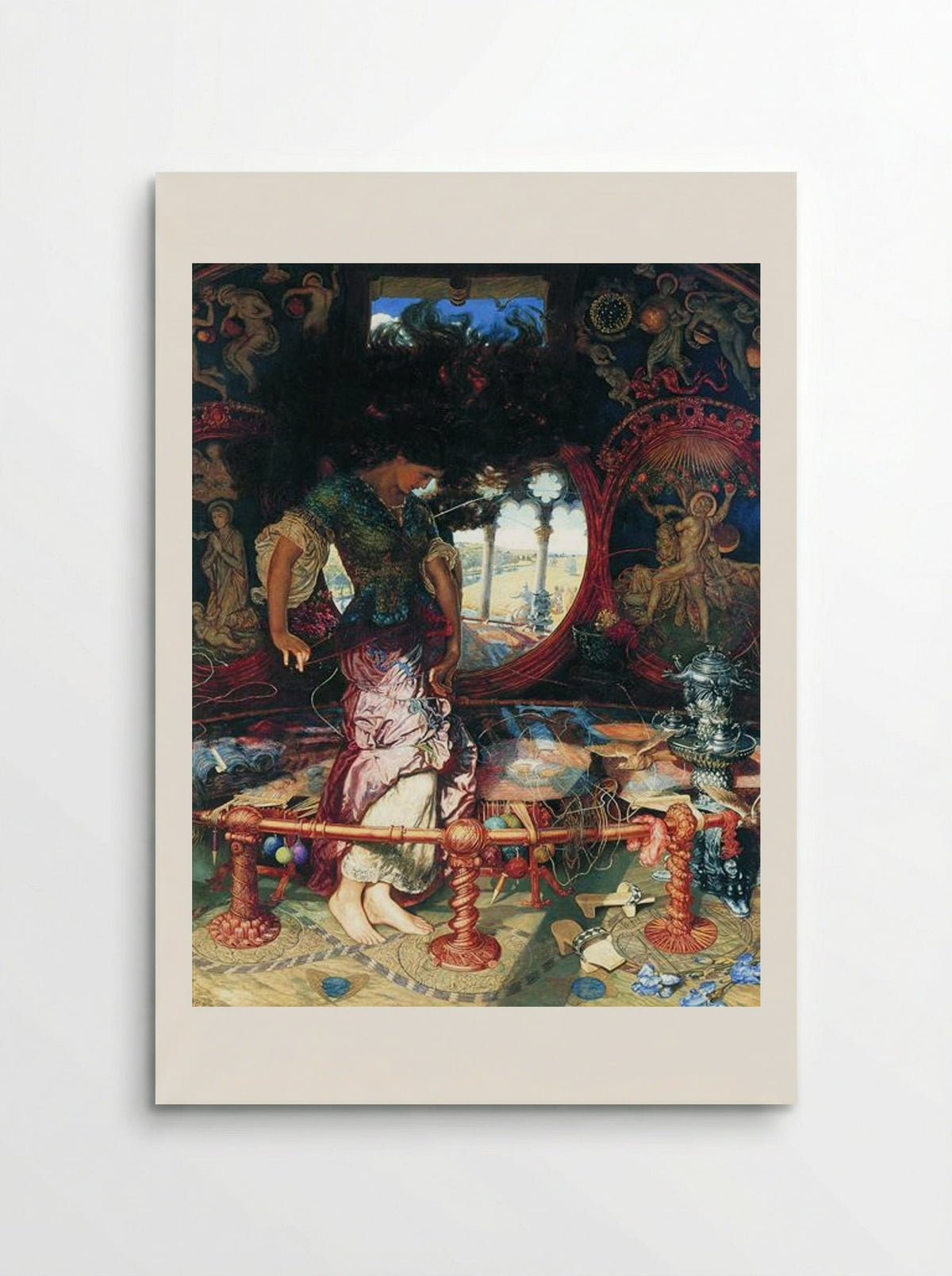 The Lady of Shalott - William Holman Hunt - Poster