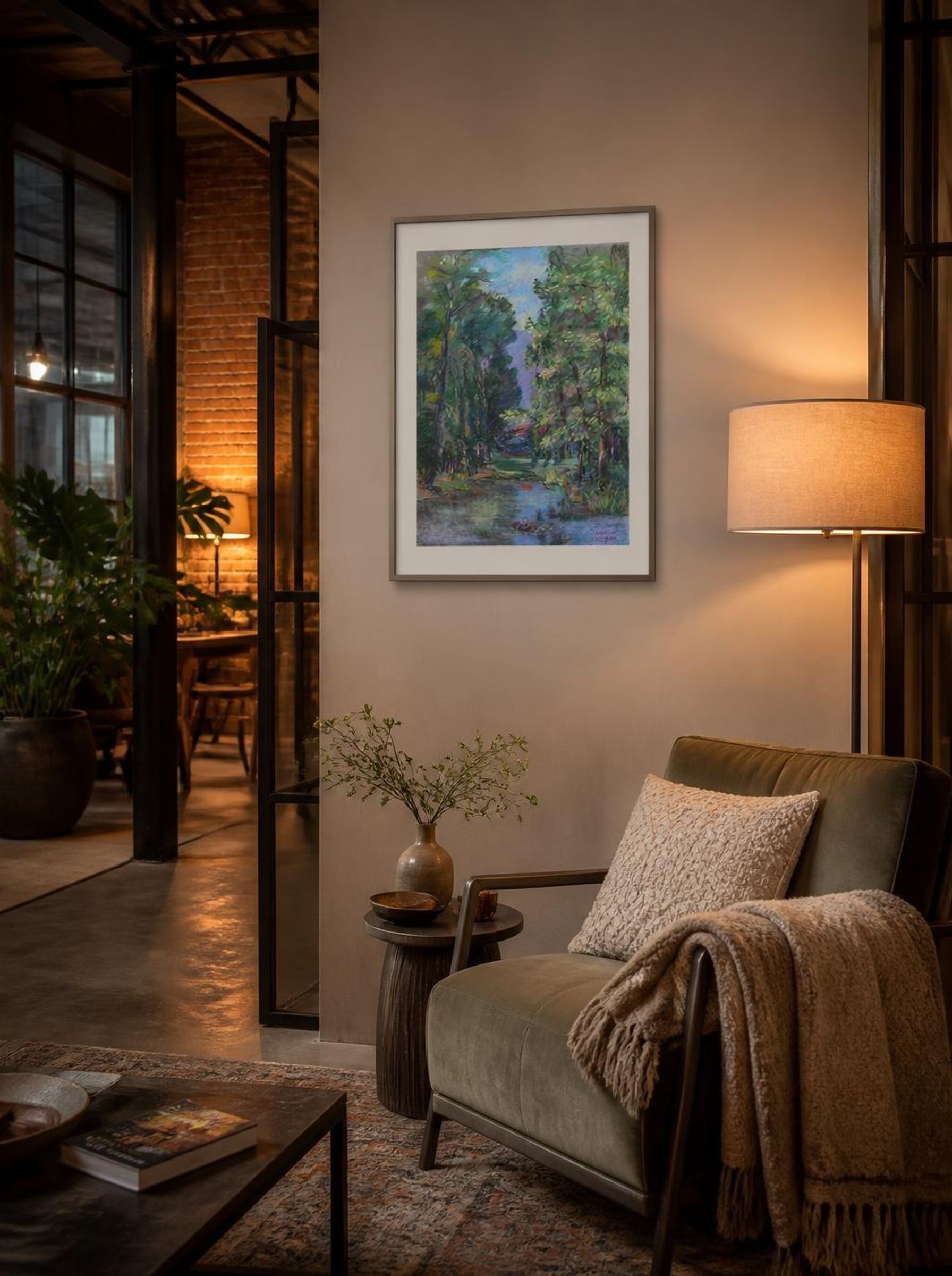 The Lake in the Forest - Kimon Loghi - Lifestyle