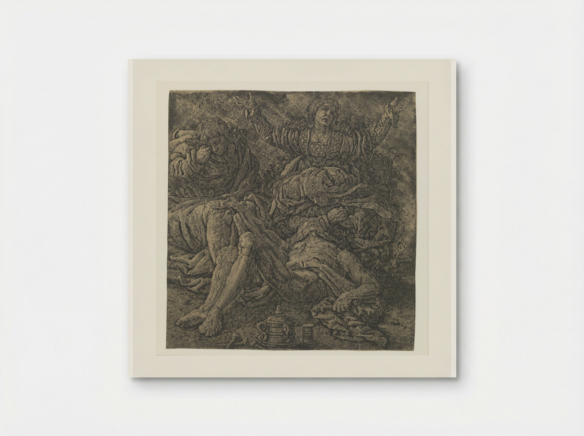 The Lamentation of Christ - Hercules Segers - Poster