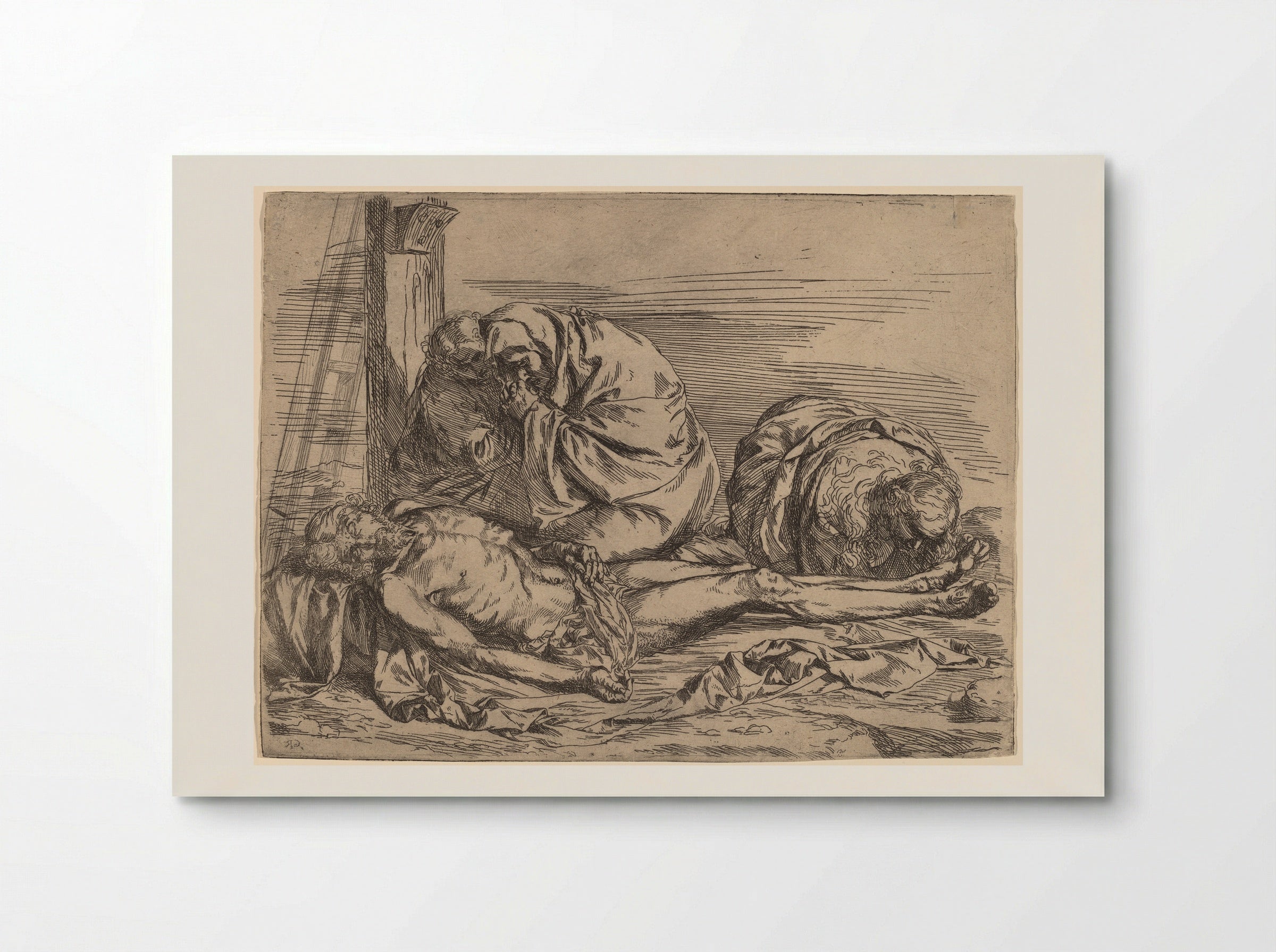 The Lamentation - Jusepe de Ribera - Poster