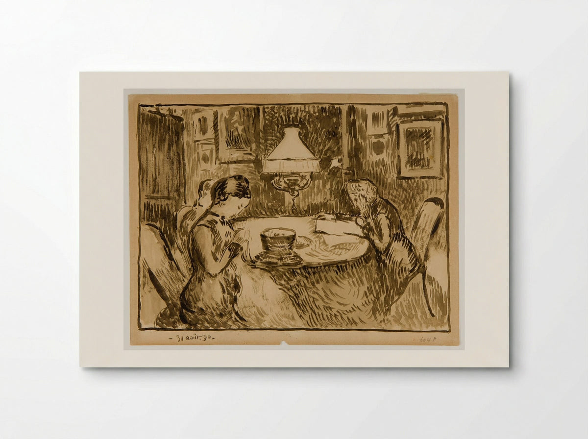 The Lamp - Georges Lemmen - Poster
