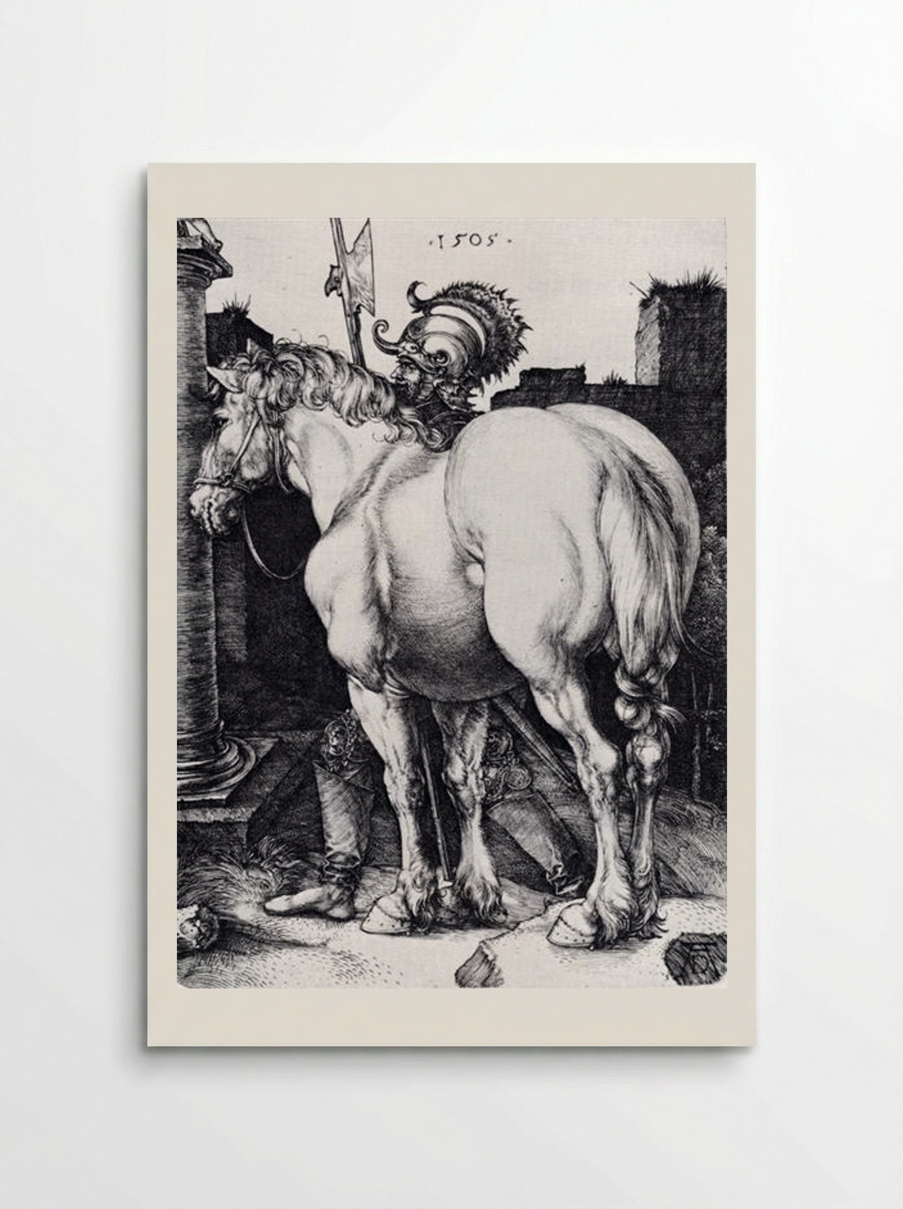 The Large Horse - Albrecht Dürer - Poster