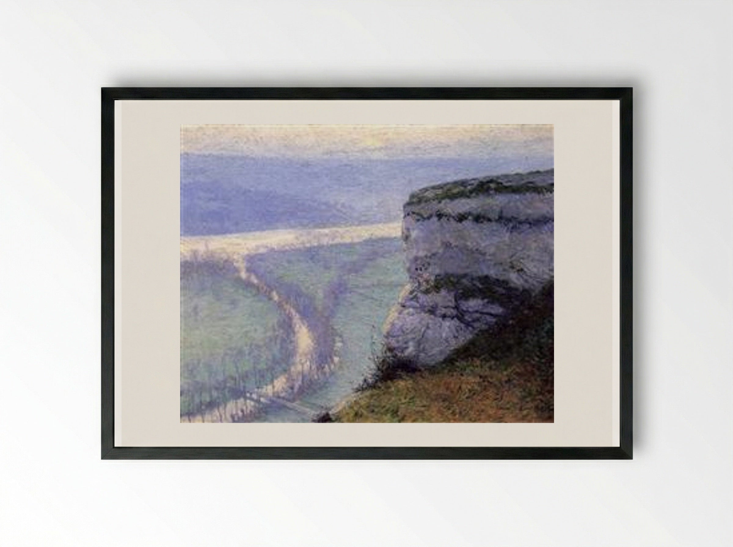 The Large Rock - Guy Rose - Framed Print Black
