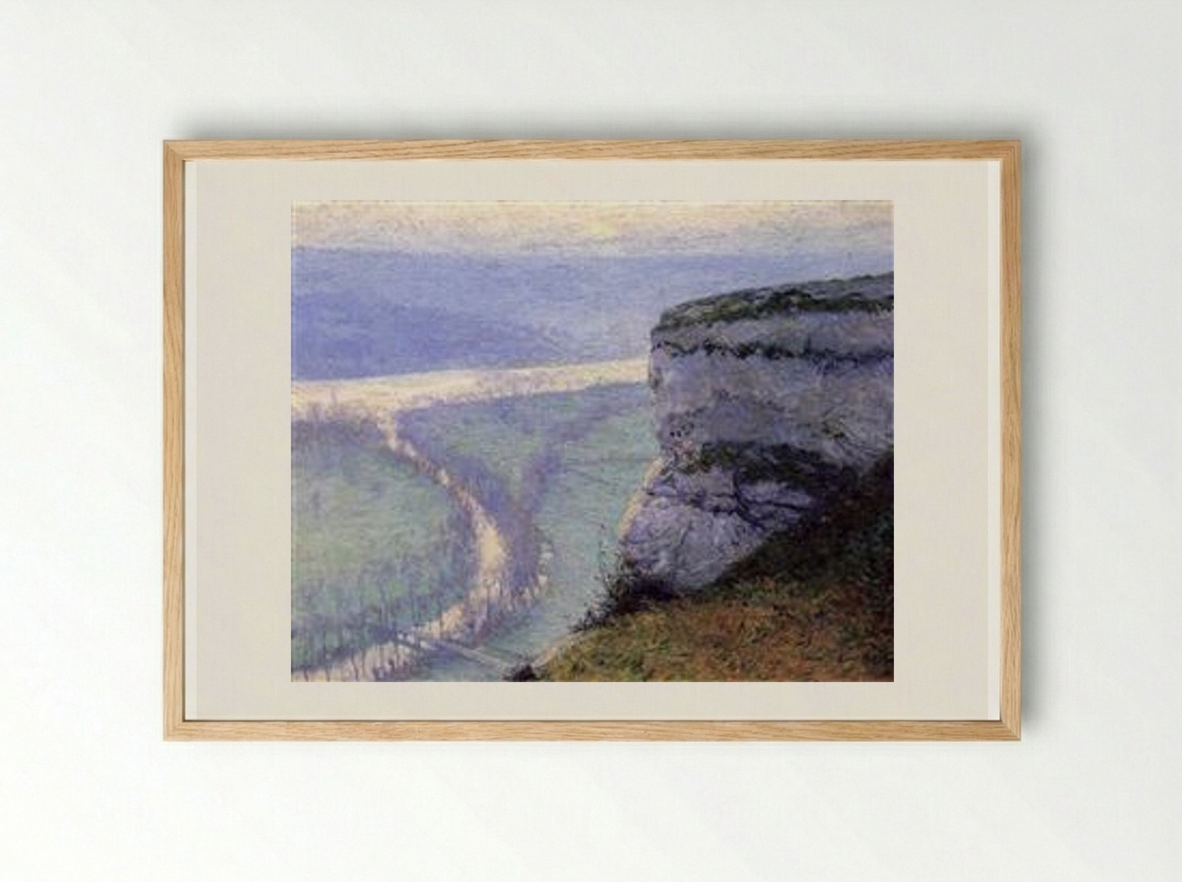 The Large Rock - Guy Rose - Framed Print Wood