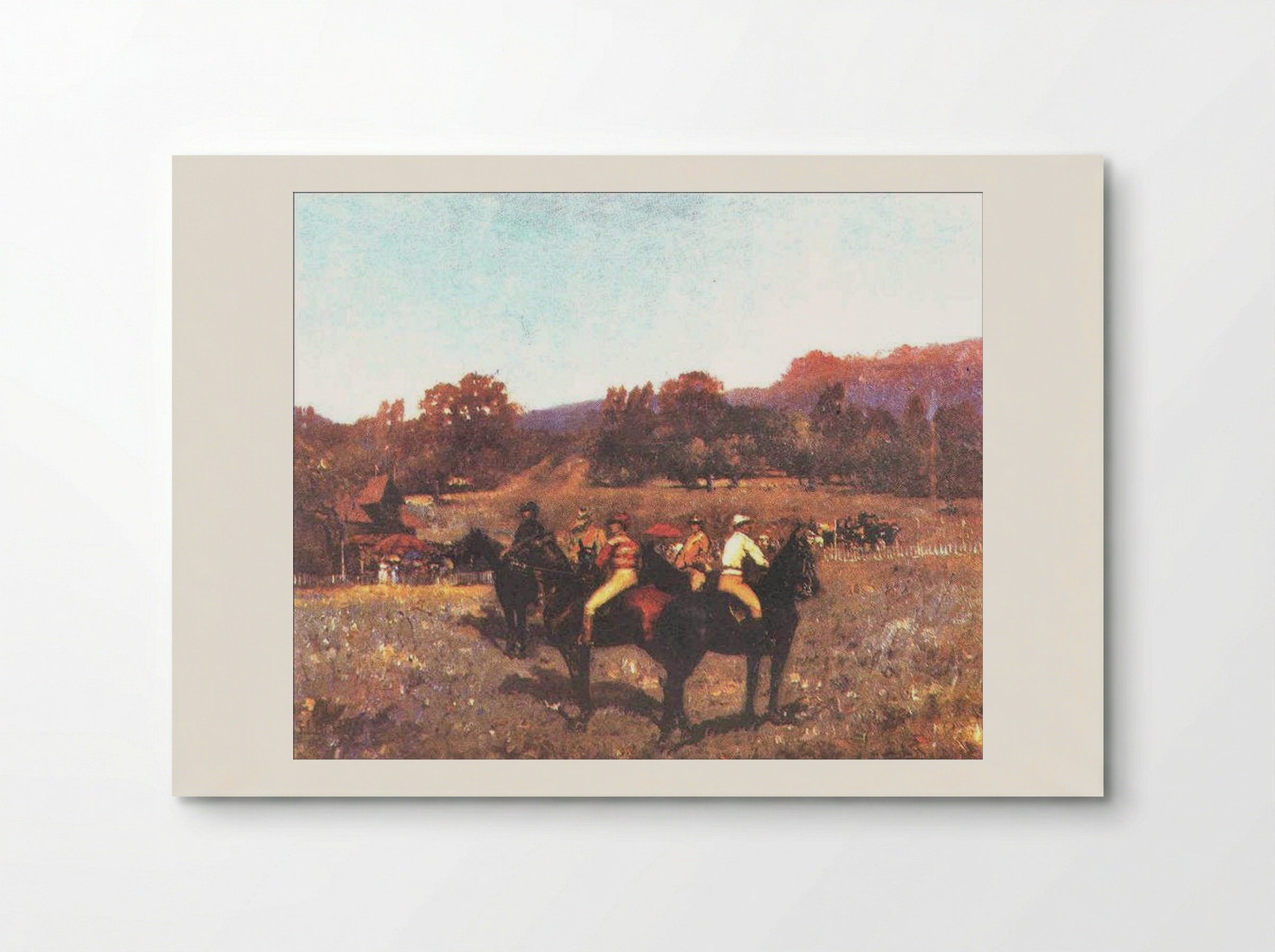 The Last Autumn Race - Stefan Luchian - Poster