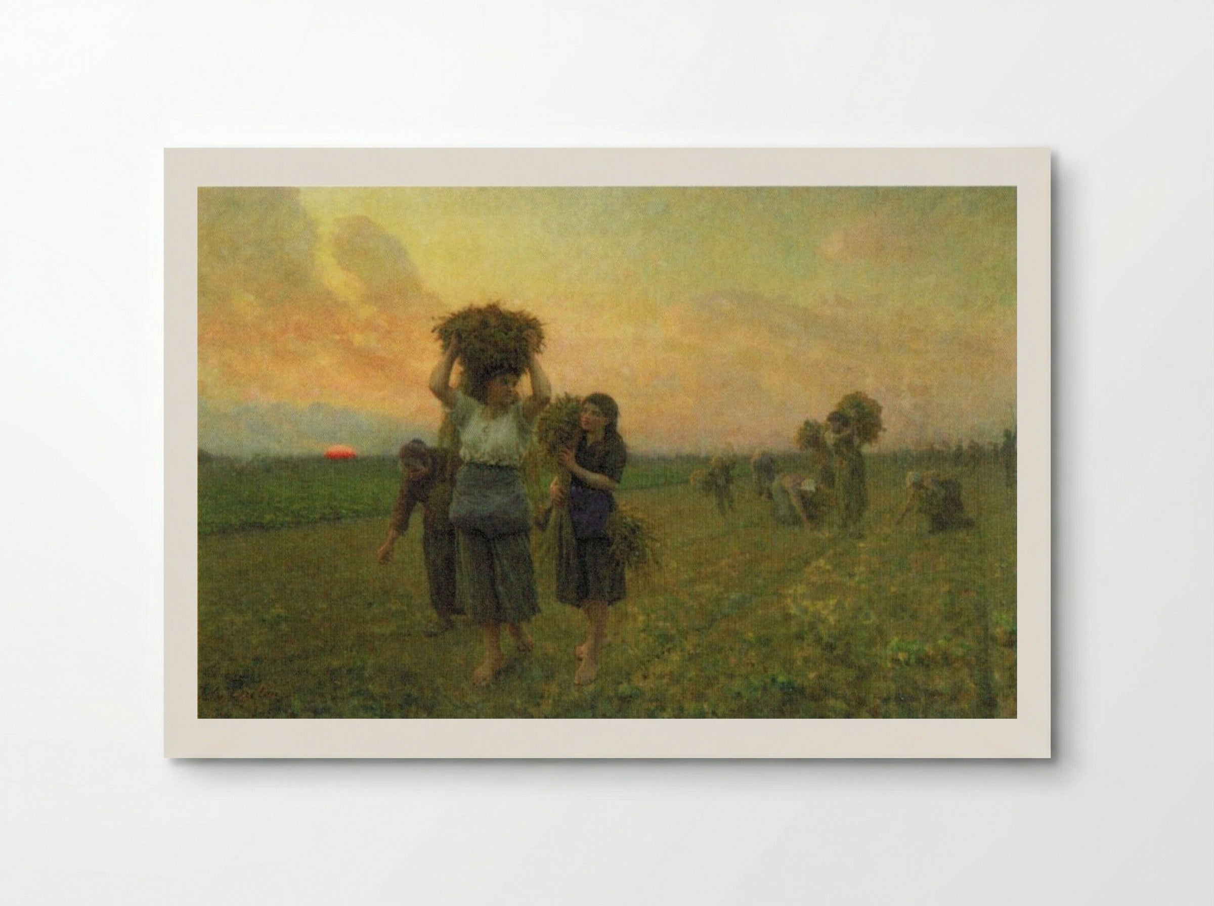 The Last Gleanings - Jules Breton - Poster