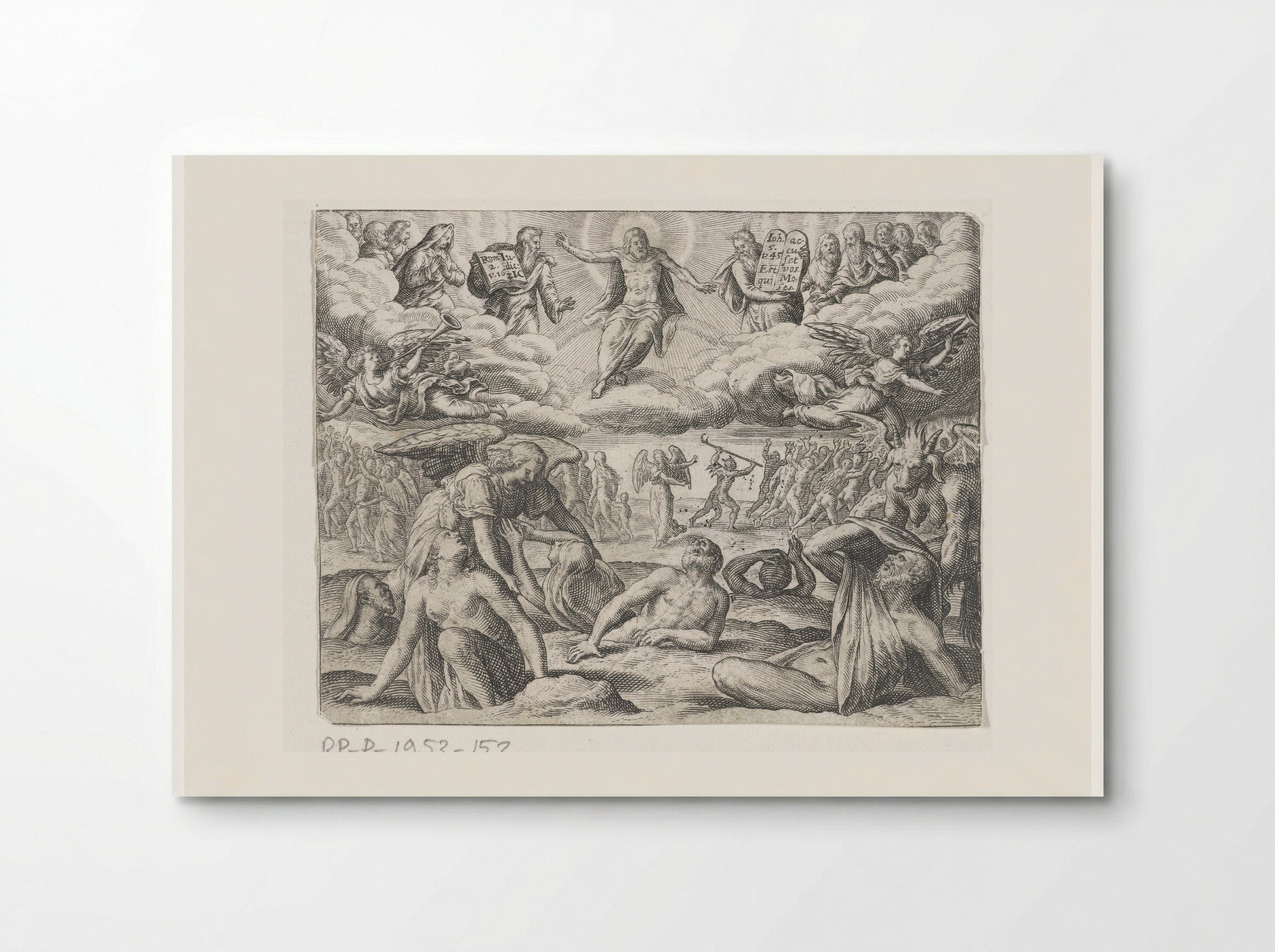 The Last Judgment - Johann Theodor de Bry - Poster