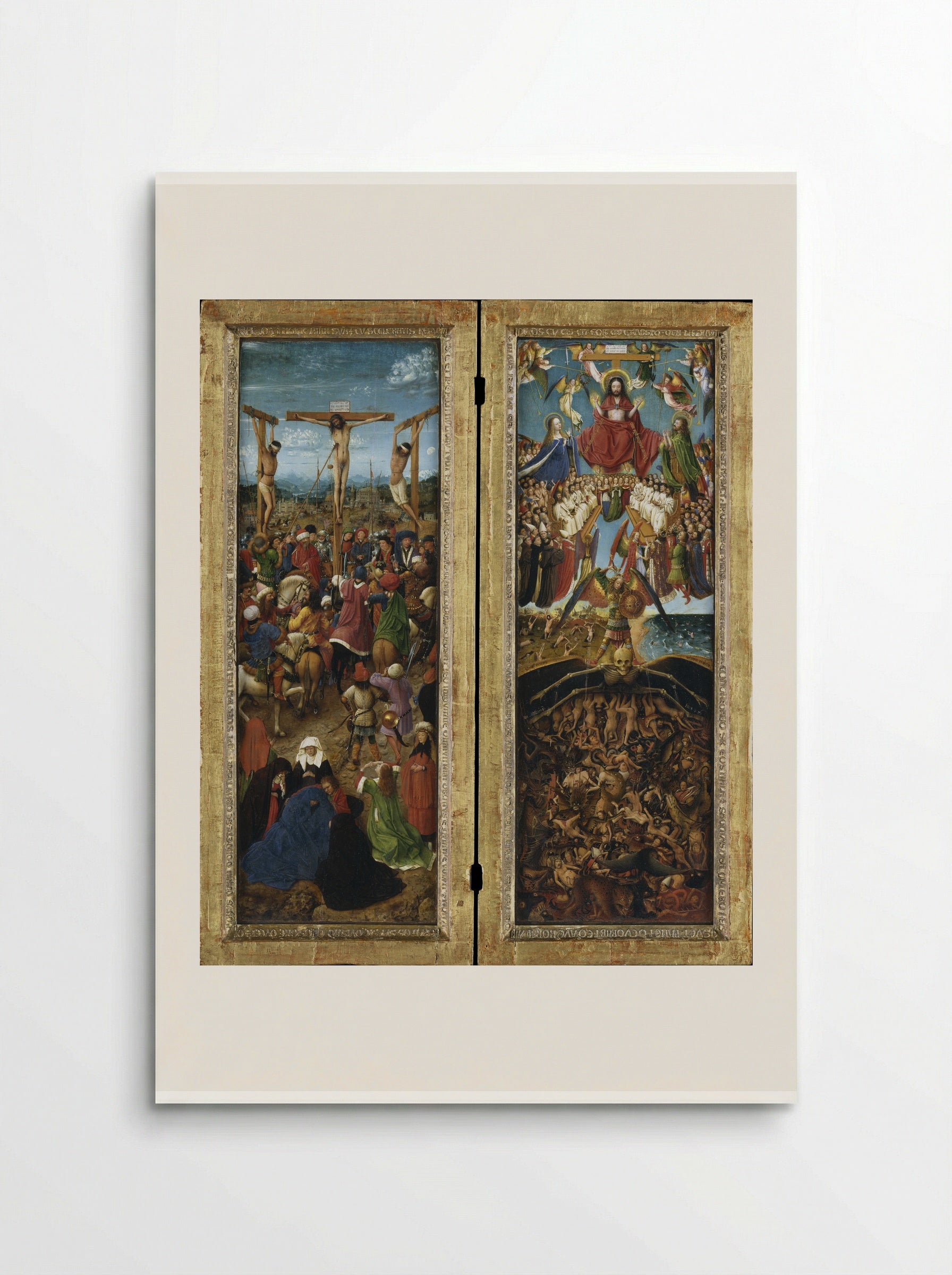 The Last Judgment - Jan van Eyck - Poster