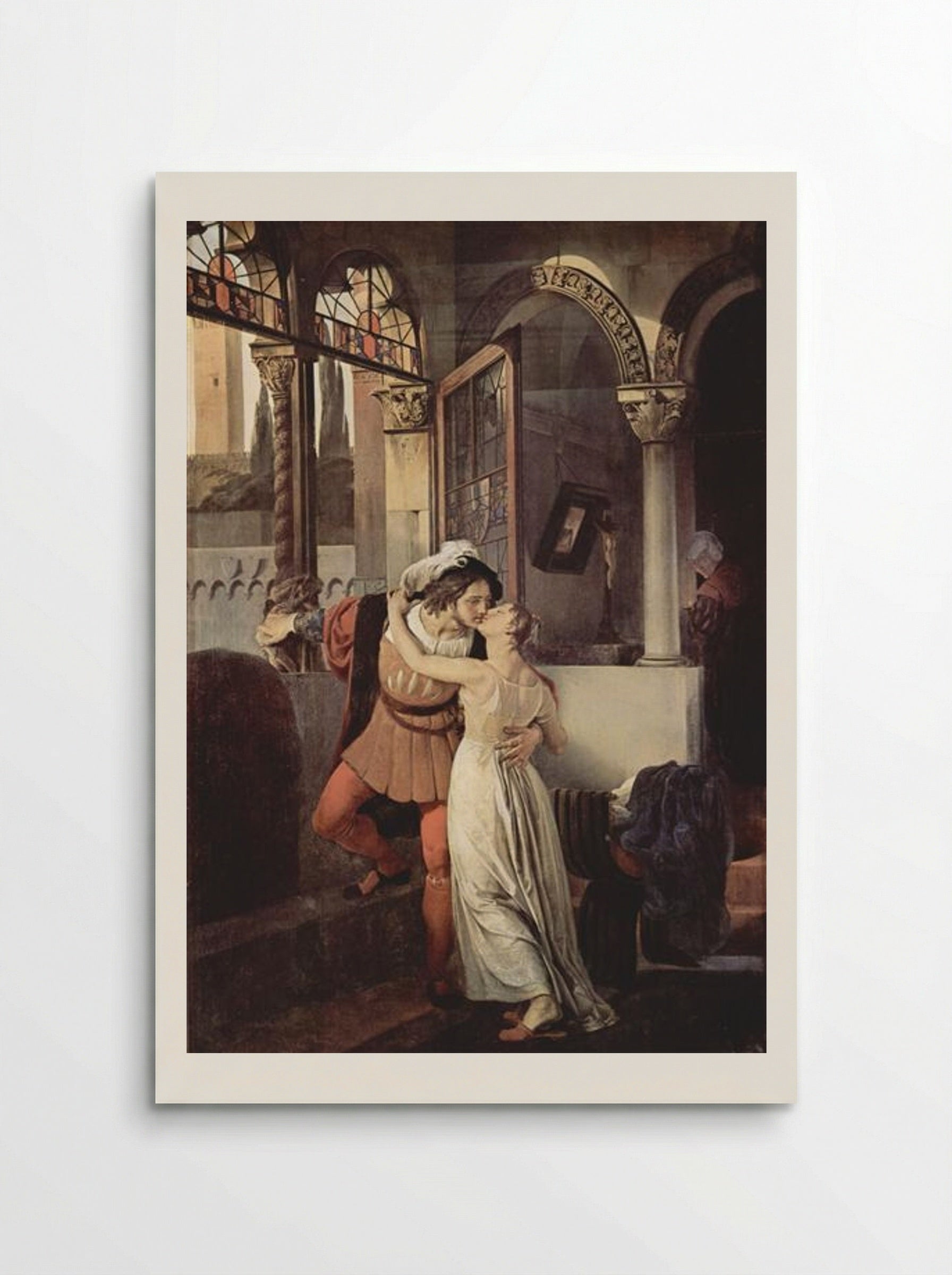 The Last Kiss of Romeo and Juliet - Francesco Hayez - Poster