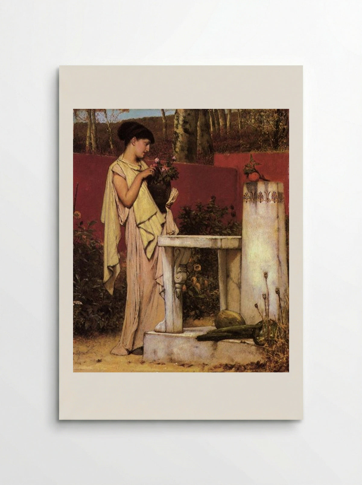 The Last Roses - Sir Lawrence Alma-Tadema - Poster