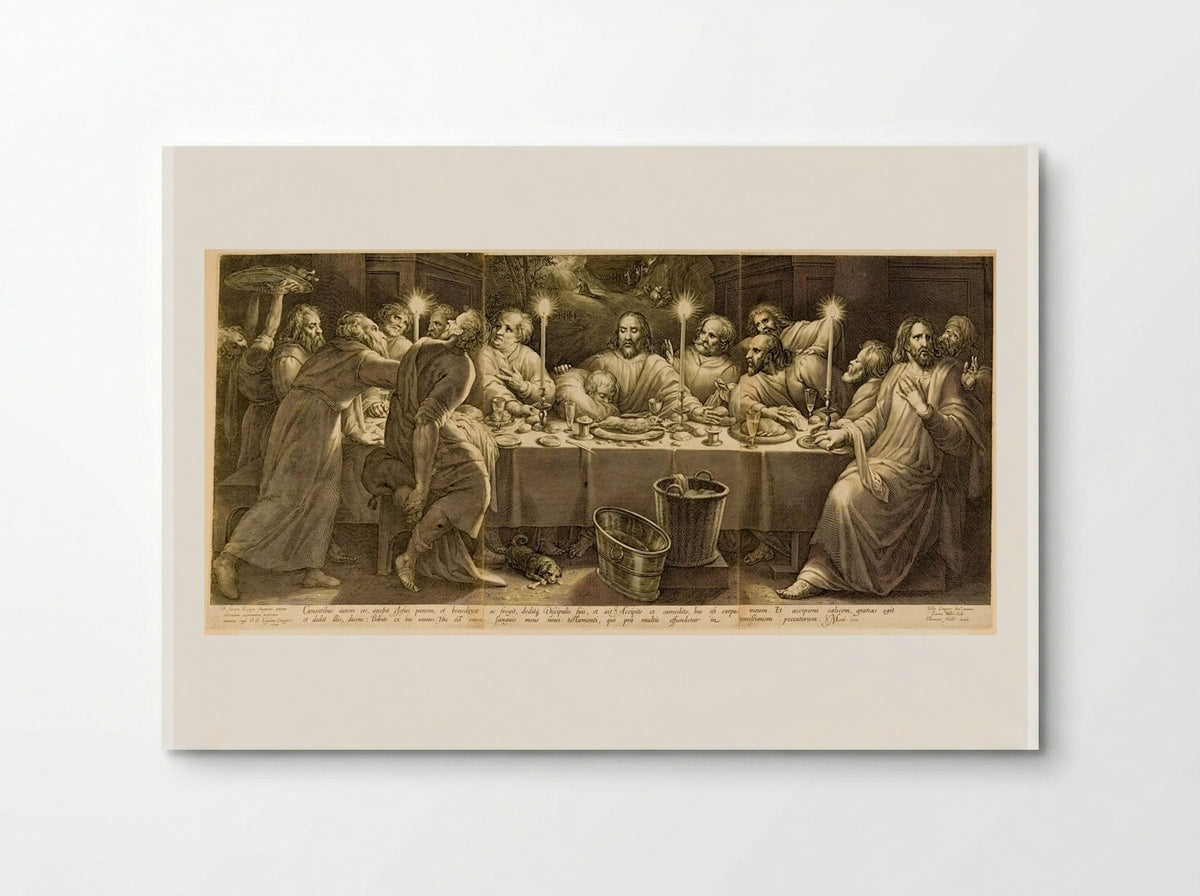 The Last Supper - Jan Harmensz. Muller - Poster