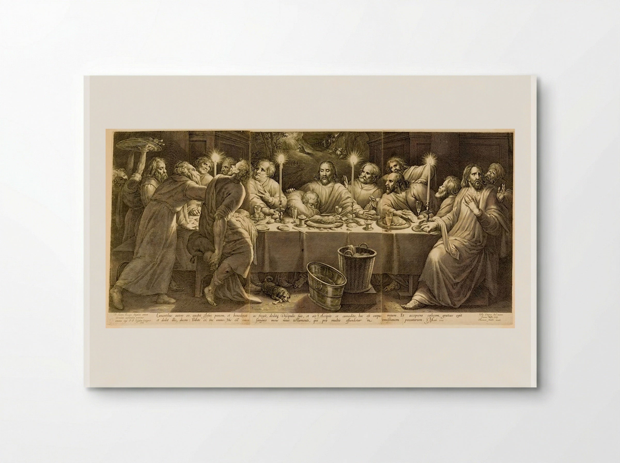 The Last Supper - Jan Harmensz. Muller - Poster