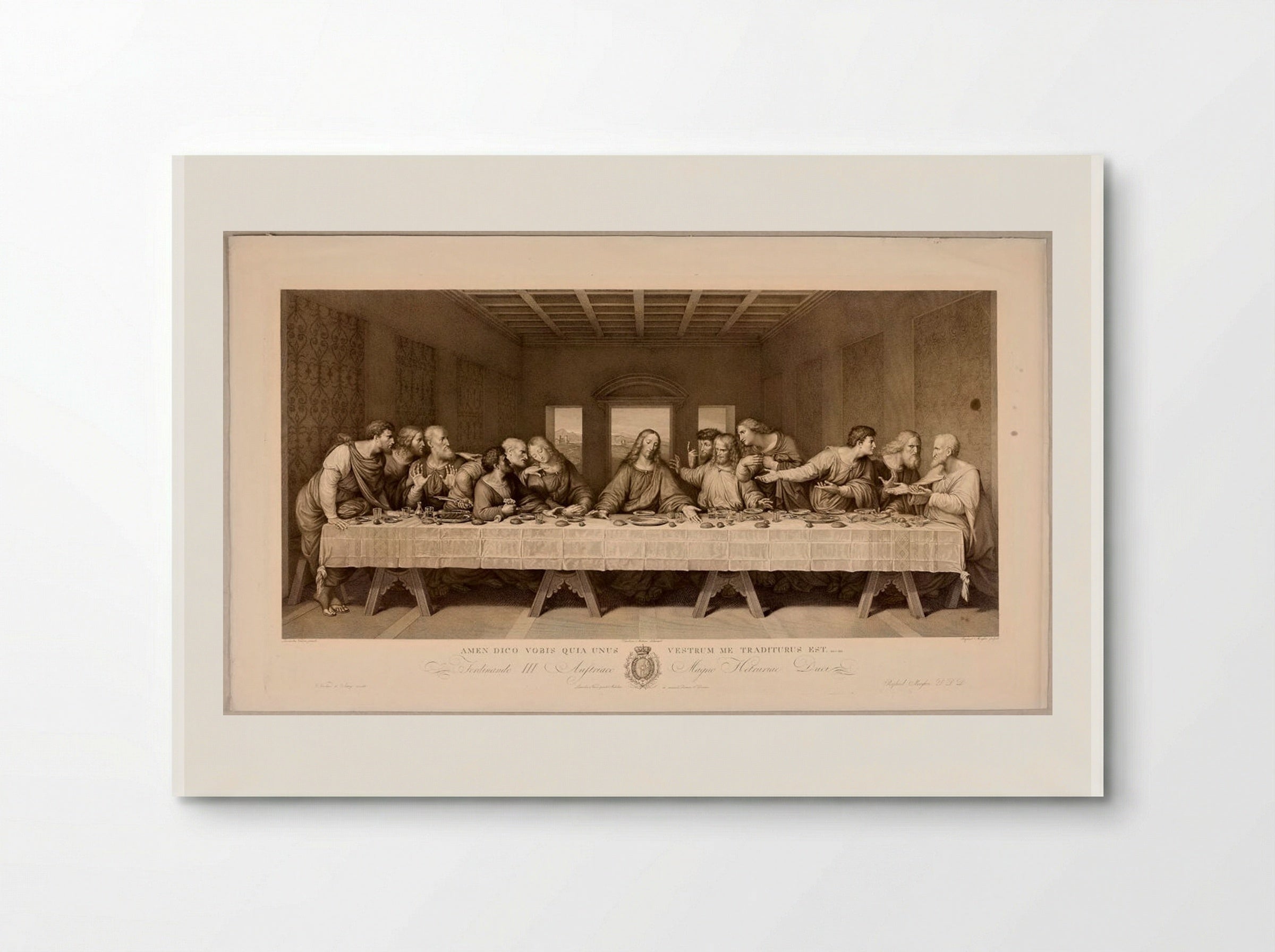 The Last Supper - Raphael Morghen - Poster