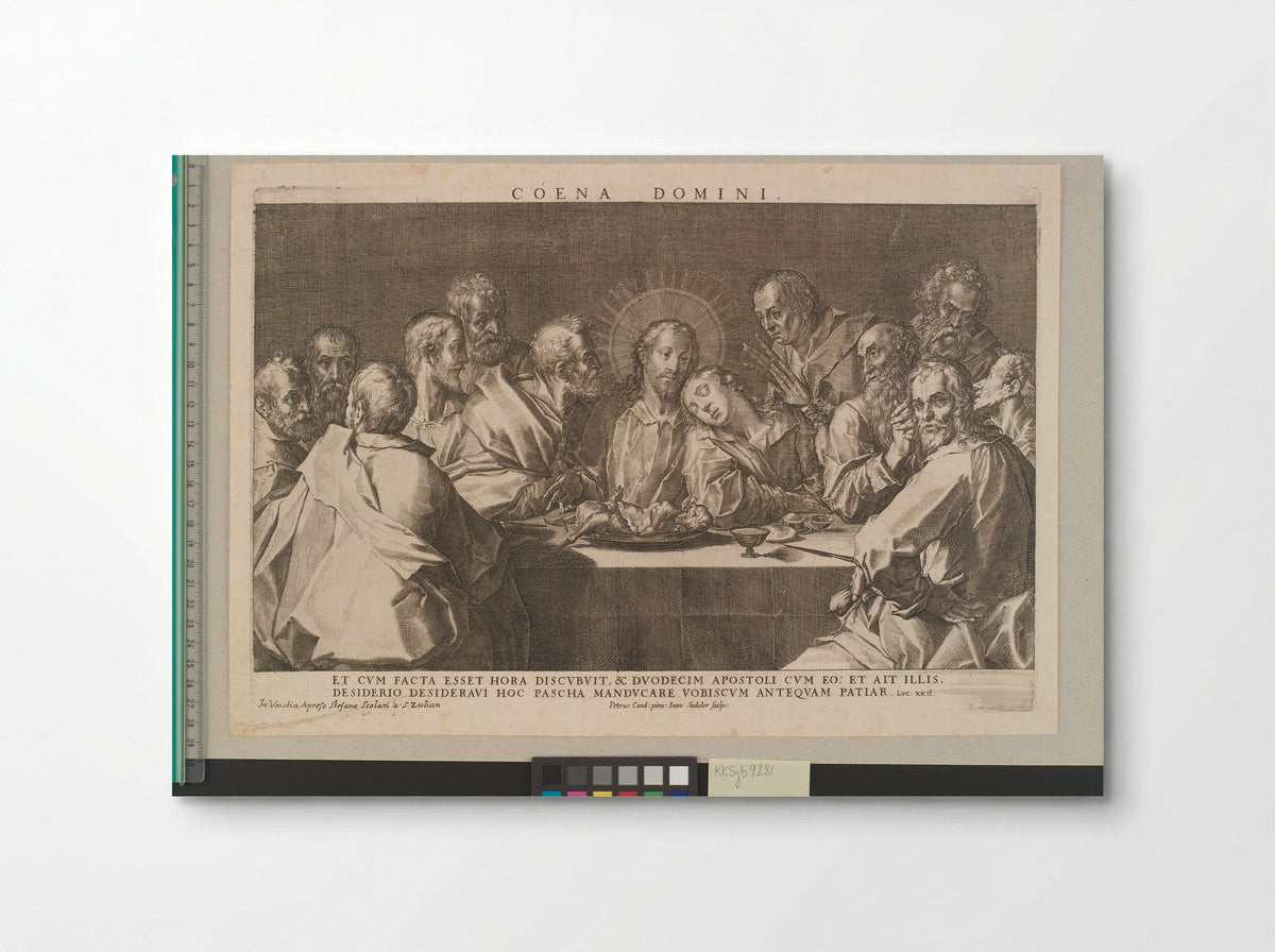 The Last Supper - Johannes Sadeler I - Poster