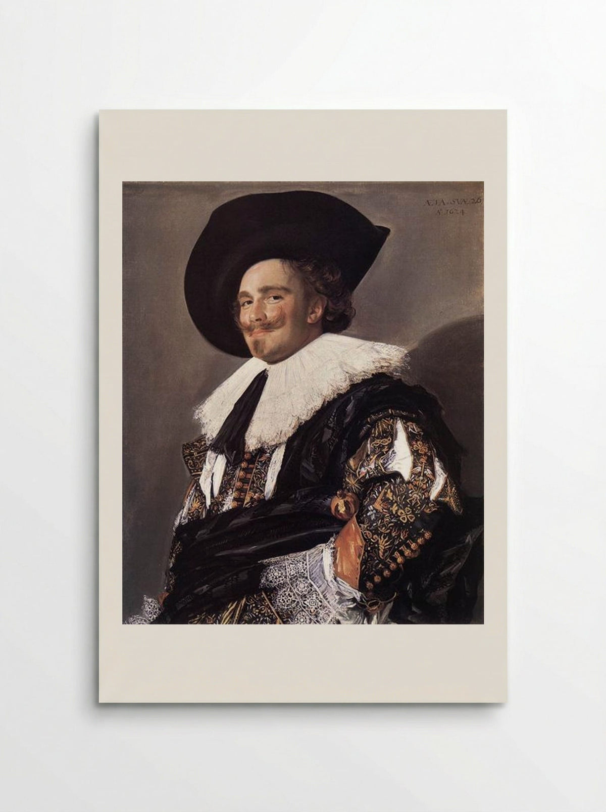 The Laughing Cavalier - Frans Hals - Poster
