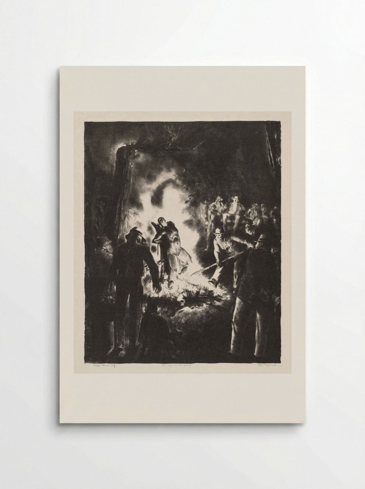 The Law is too Slow - George Bellows - Poster