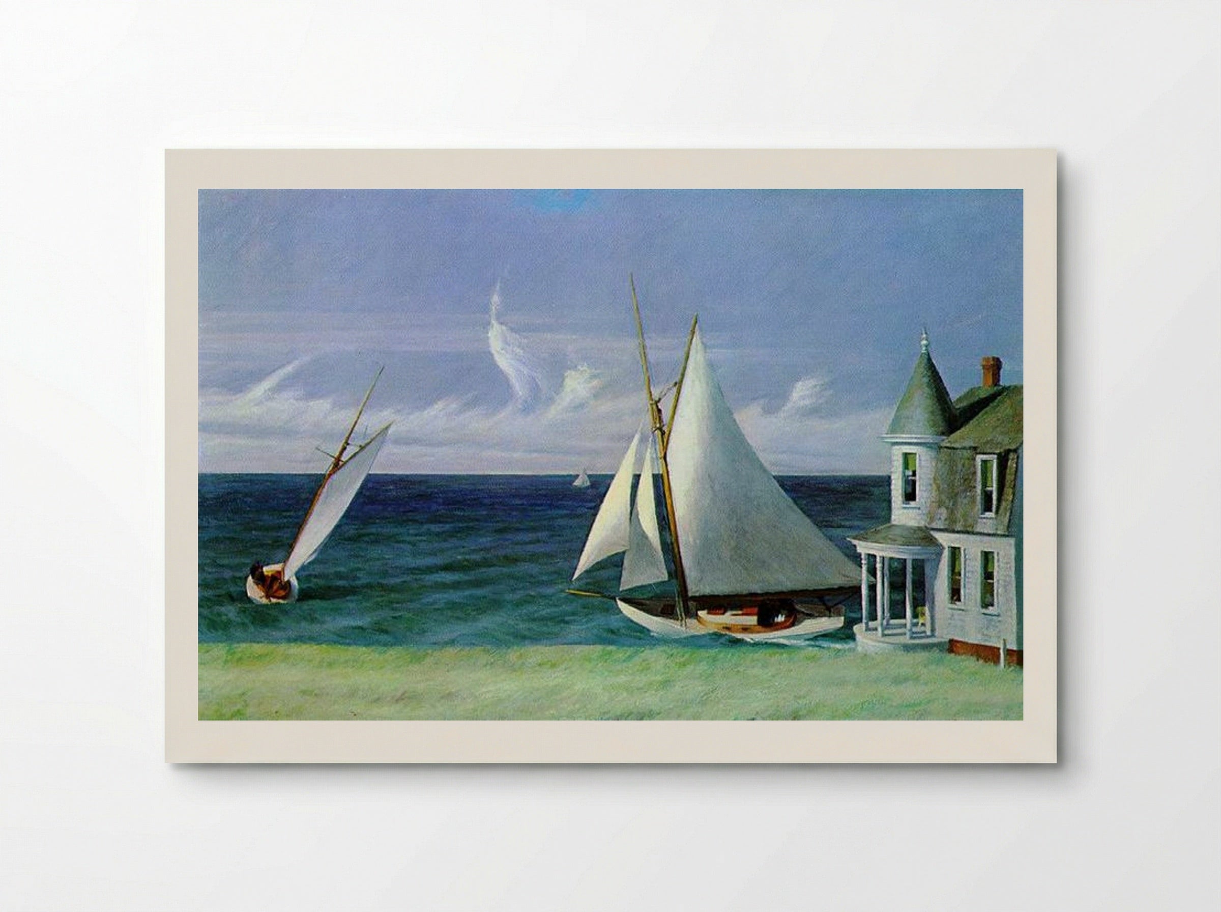 The Lee Shore - Edward Hopper - Poster
