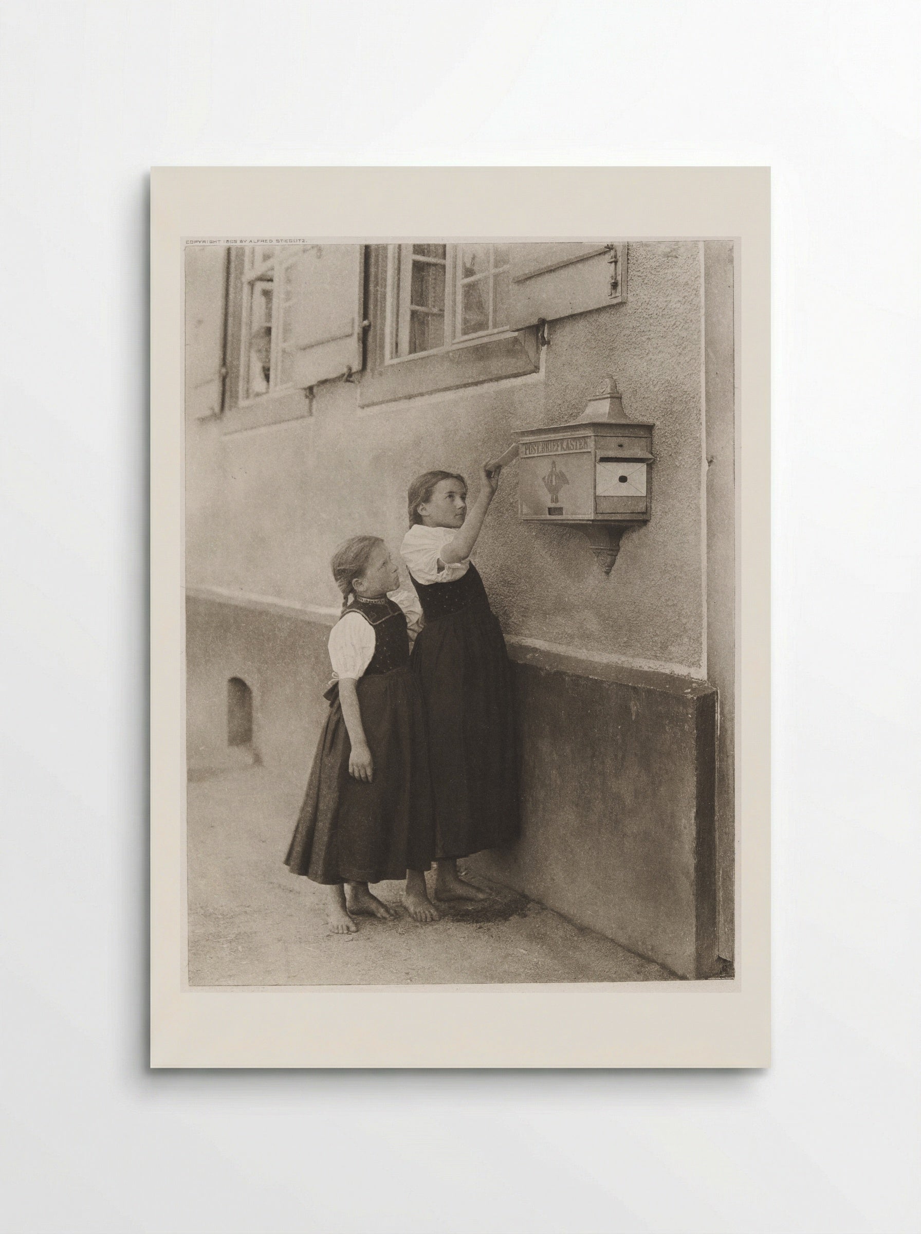 The Letter Box - Alfred Stieglitz - Poster