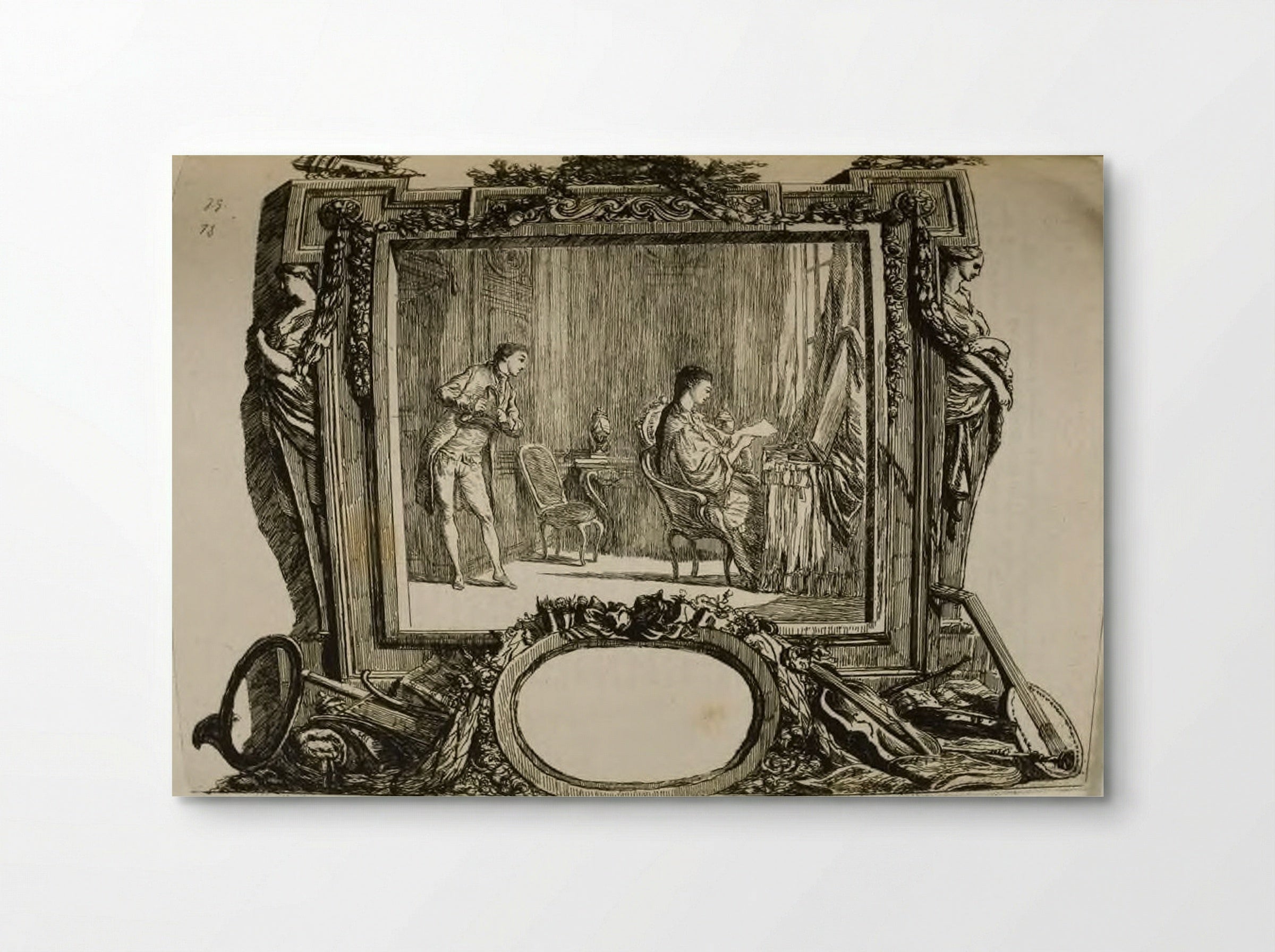 The Letter - Jules de Goncourt - Poster