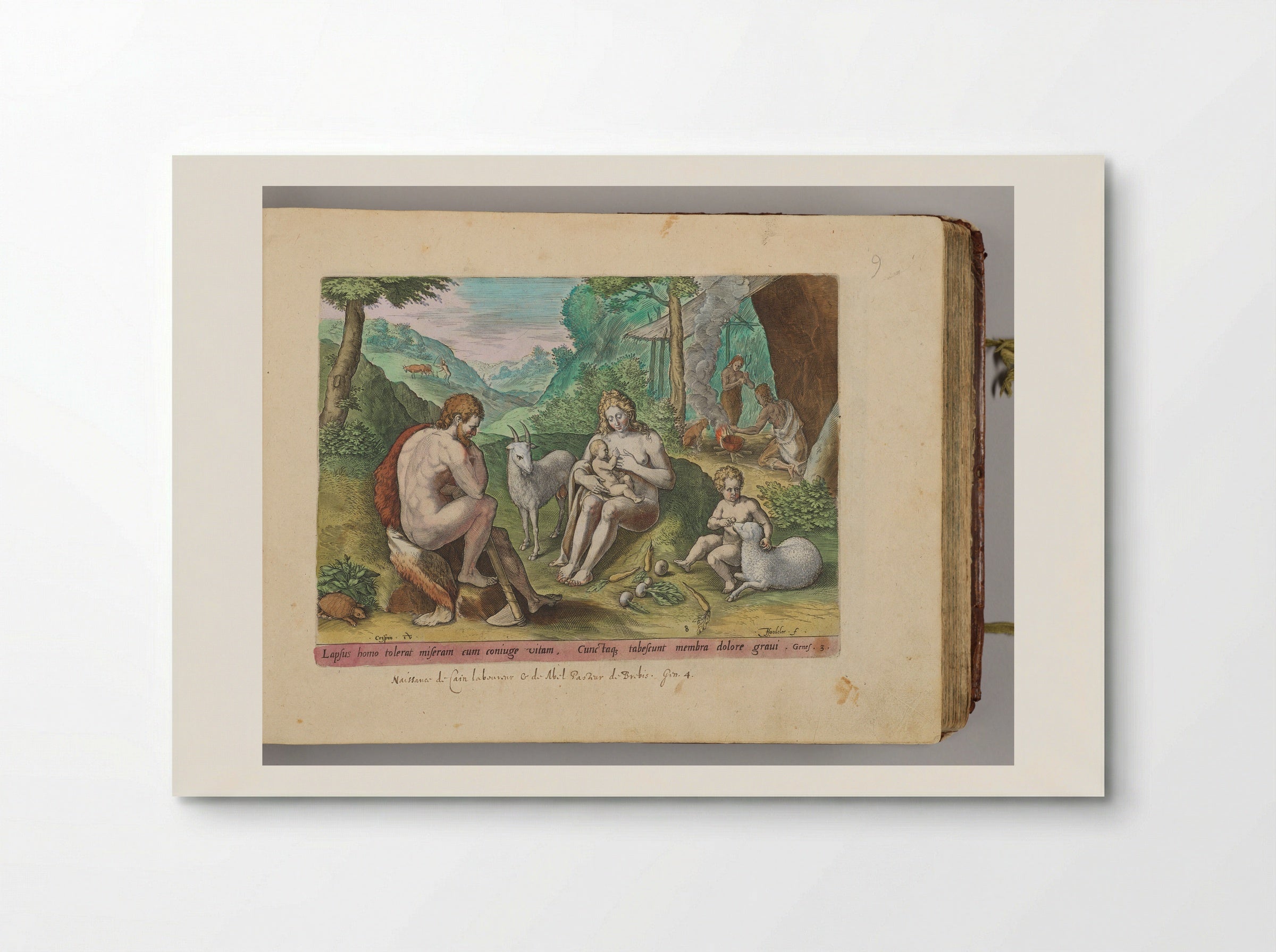 The Life of the First Parents - Johann Sadeler I - Poster