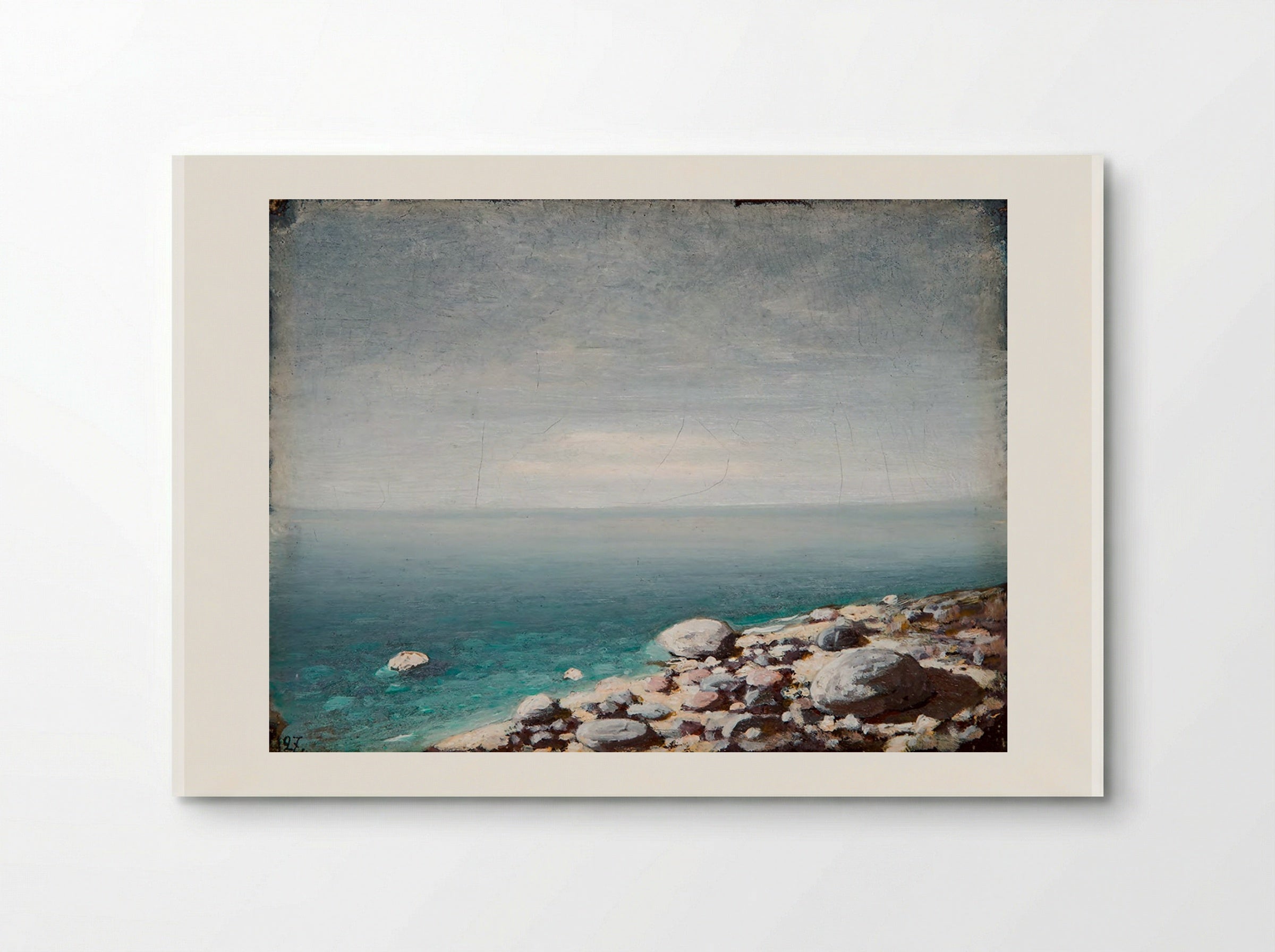 The Limpid Water. Gloomy Day. Crimea - Arkhip Kuindzhi - Poster