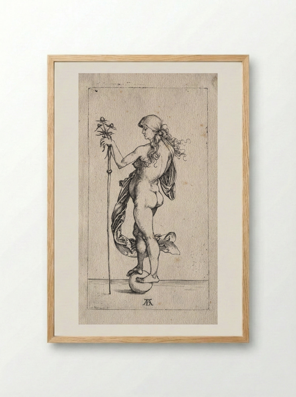 The Little Fortune - Albrecht Dürer - Framed Print Wood