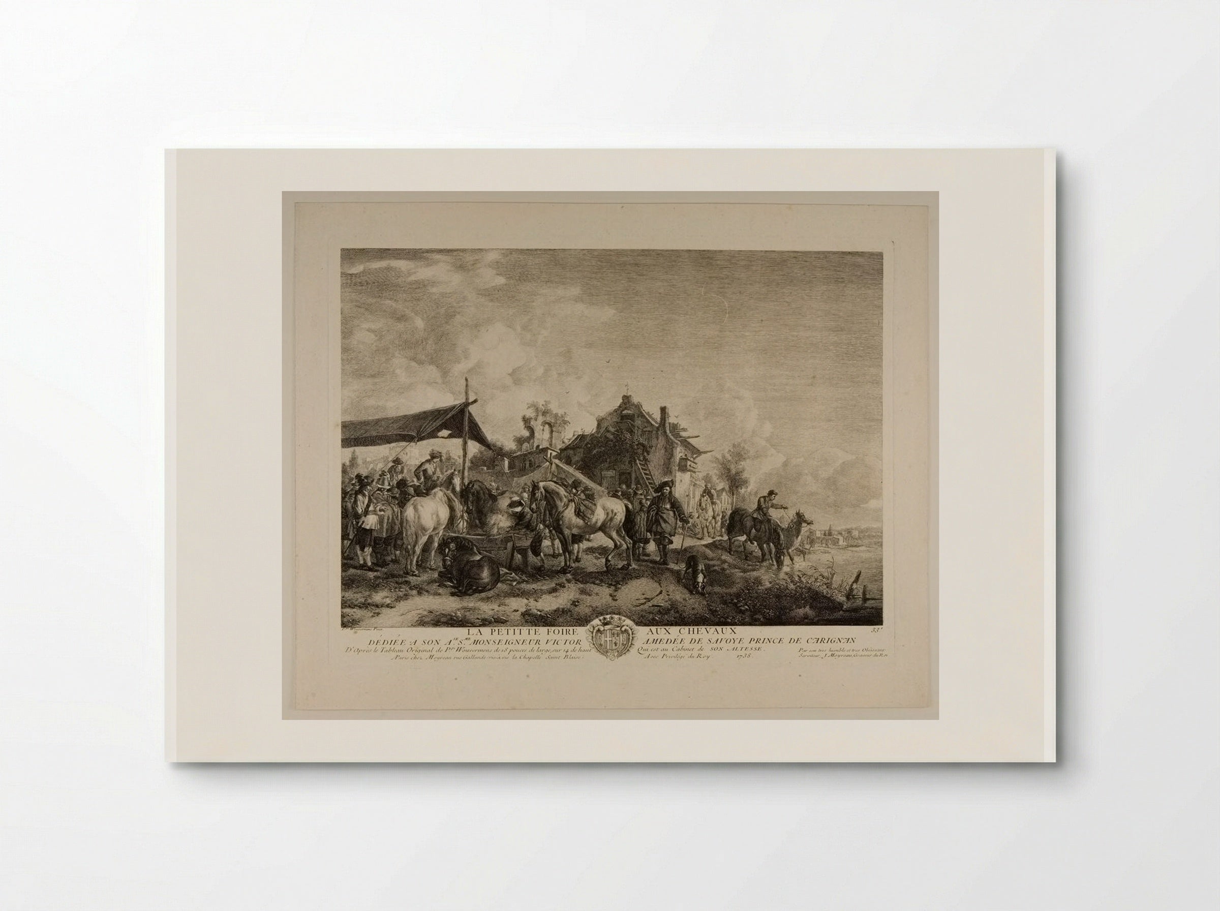 The Little Horse Fair - Jean Moyreau - Poster