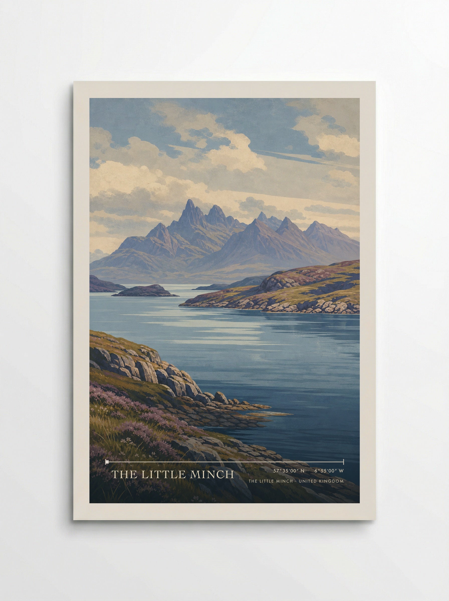 The Little Minch United Kingdom Travel Poster - Poster