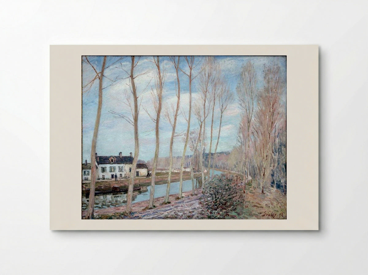 The Loing at Moret - Alfred Sisley - Poster