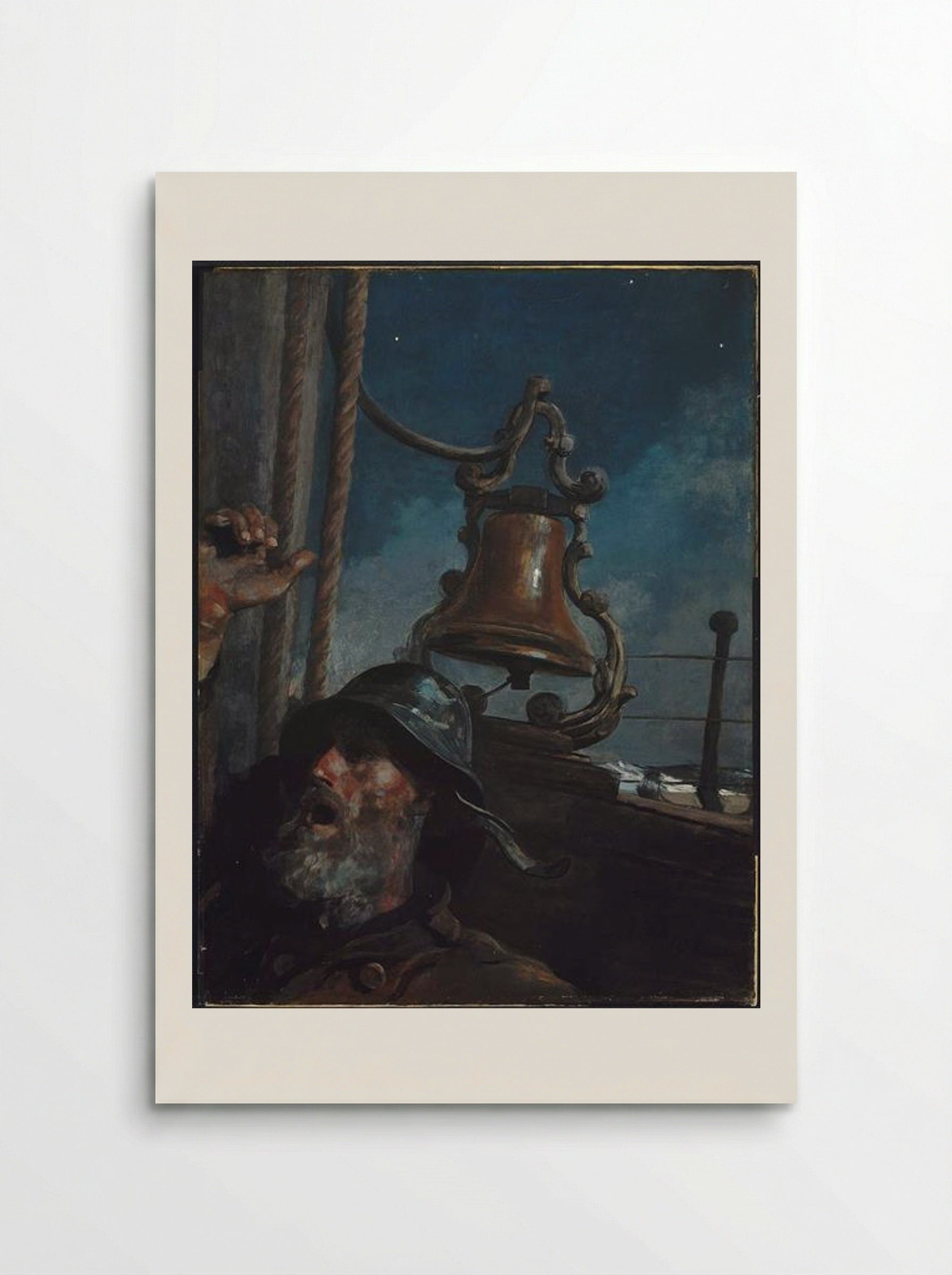 The Lookout - All's Well - Winslow Homer - Poster