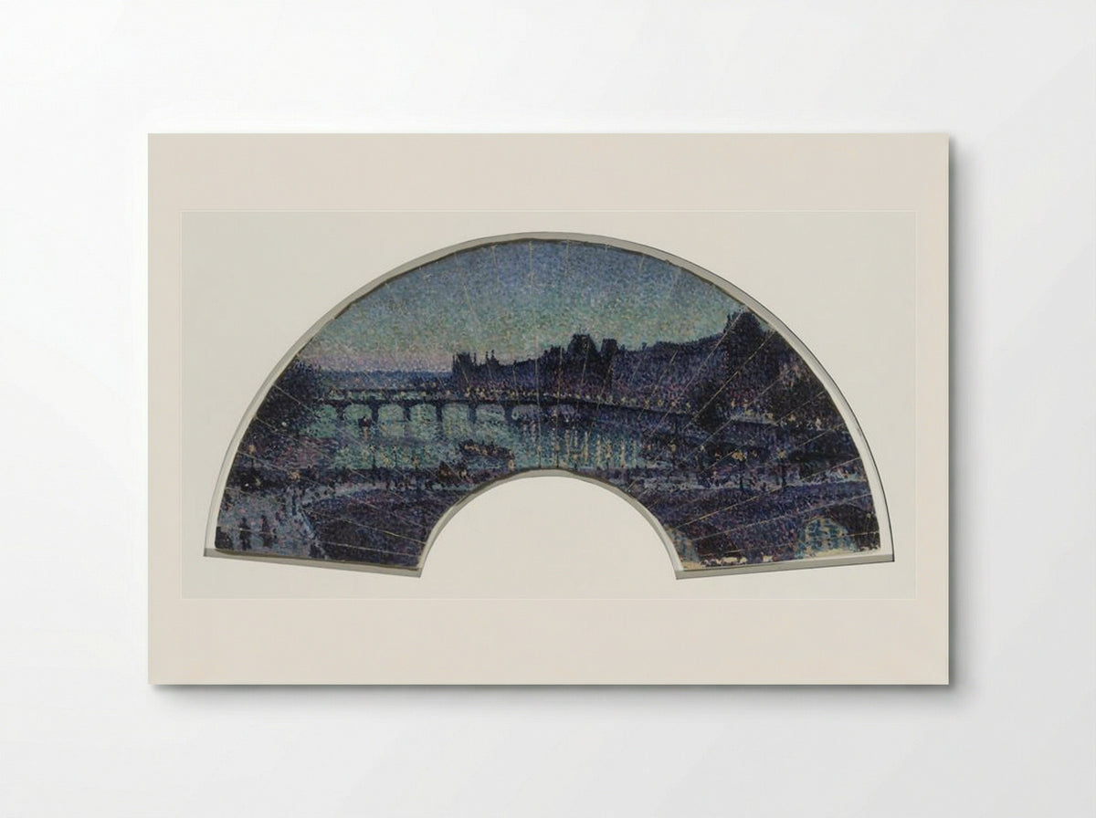 The Louvre and the Pont-Neuf, at night - Maximilien Luce - Poster