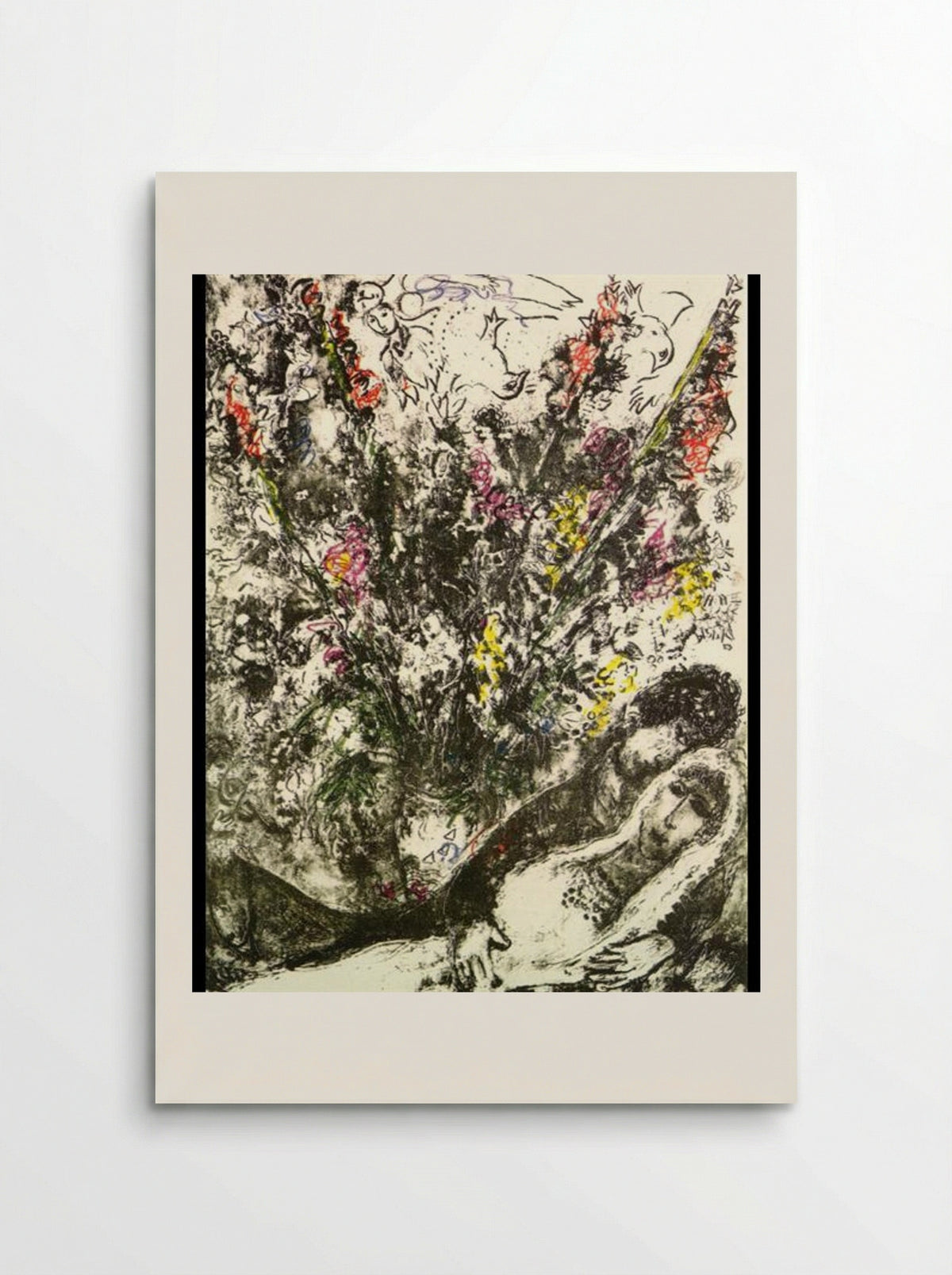 The Lovers' Heaven - Marc Chagall - Poster