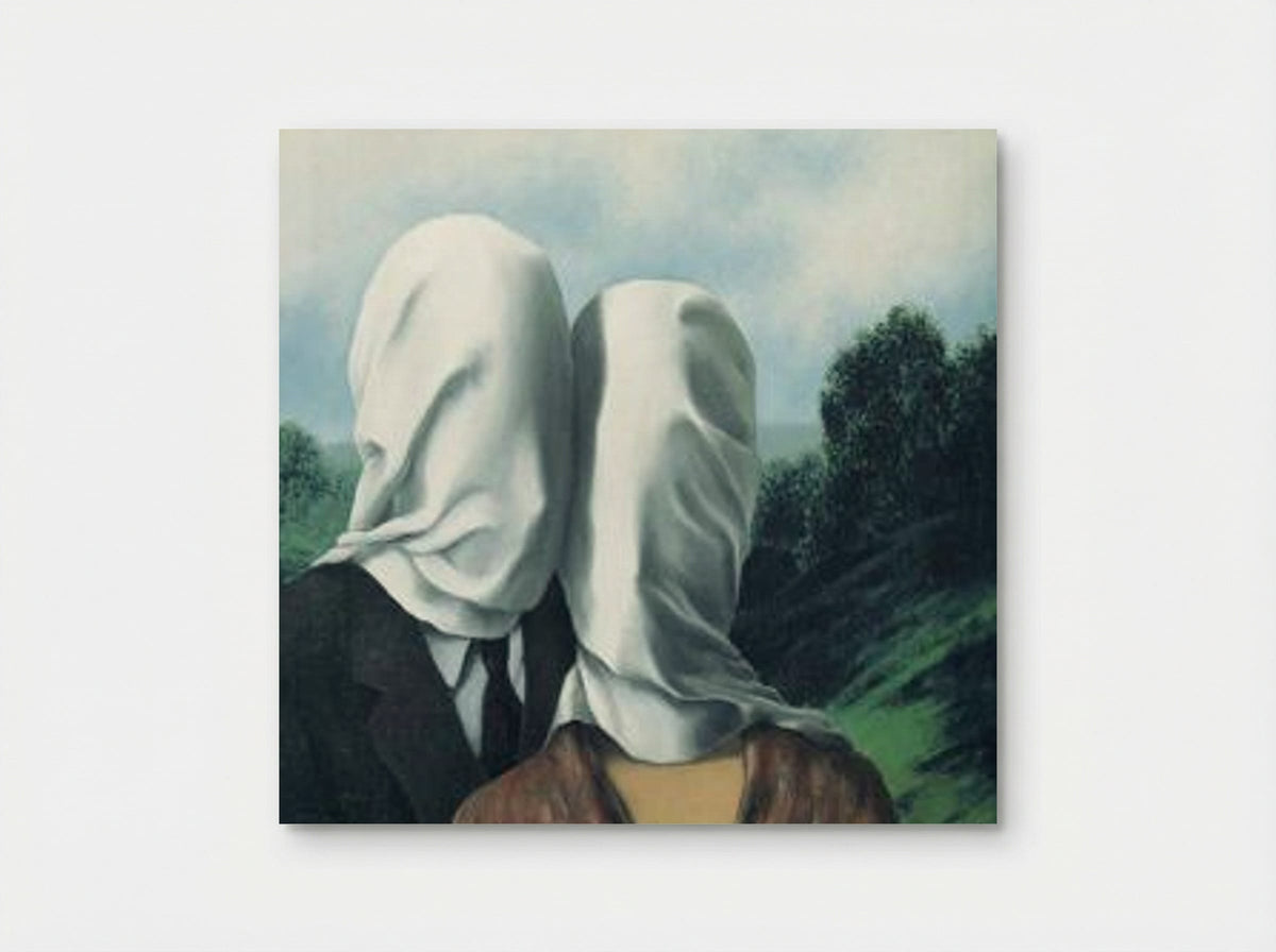 The Lovers - René Magritte - Poster
