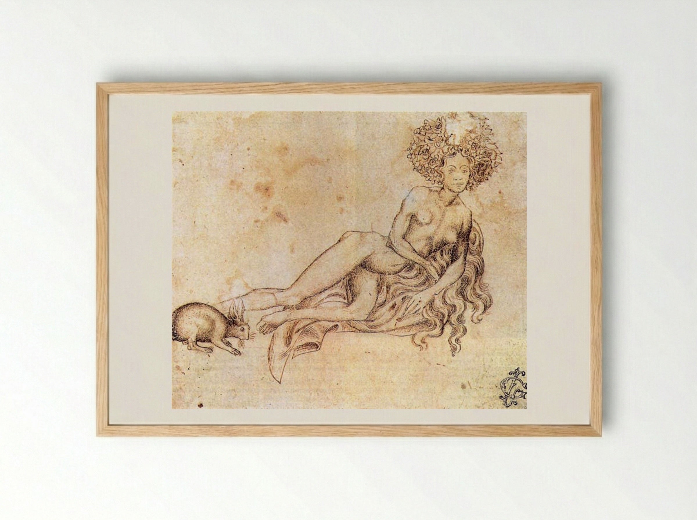 The Luxury - Pisanello - Framed Print Wood