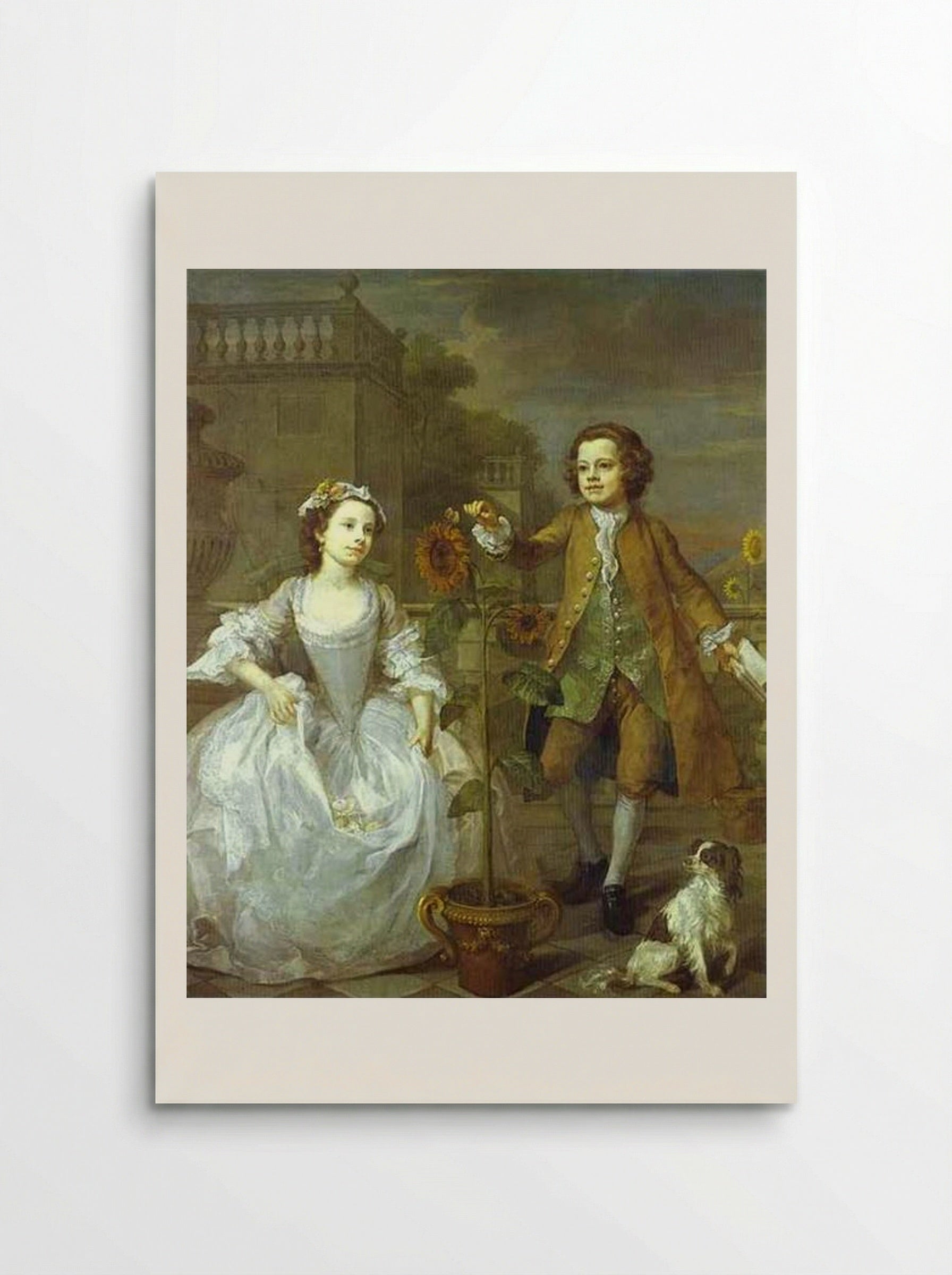 The Mackinen Children - William Hogarth - Poster