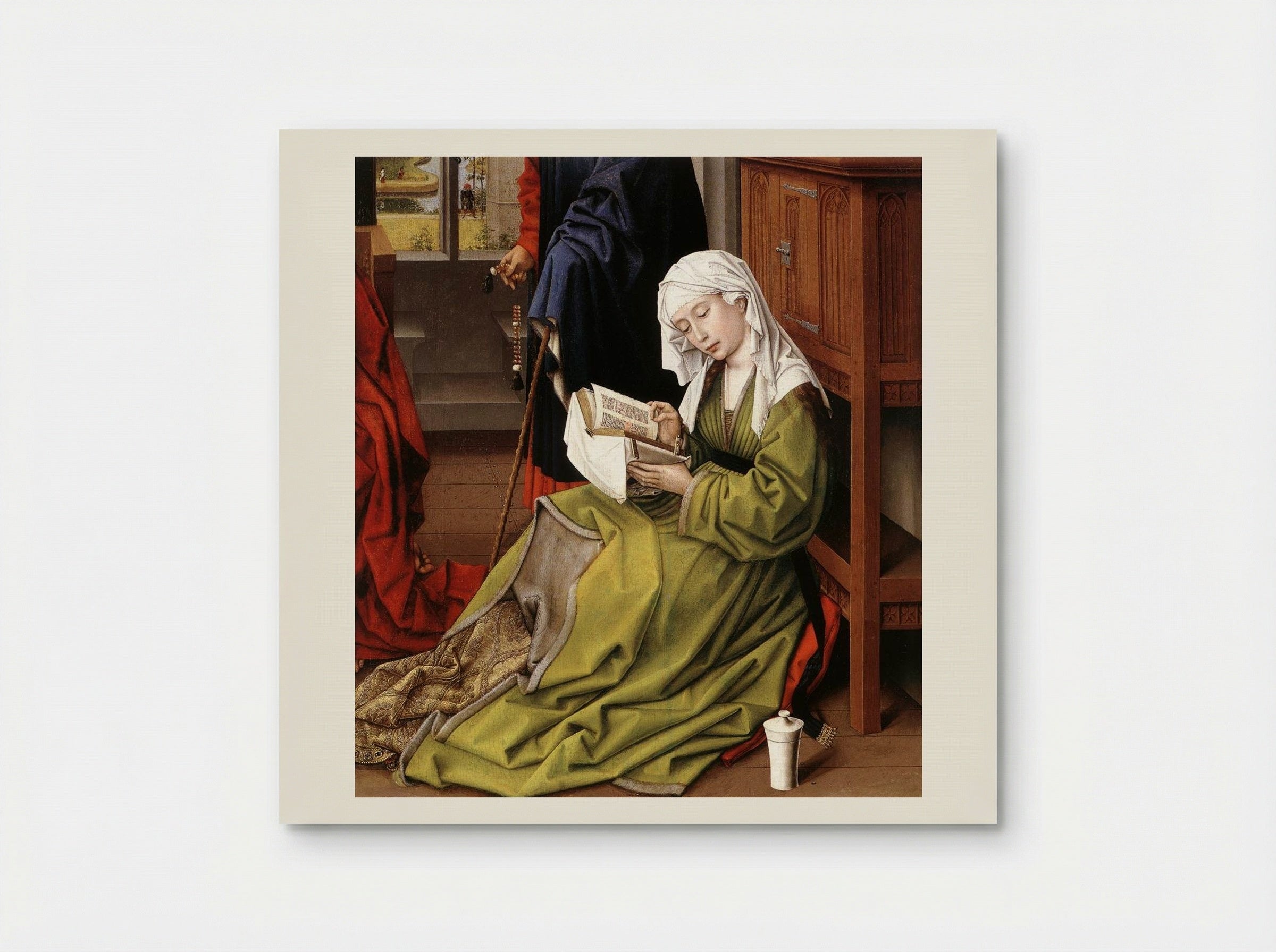 The Magdalene Reading - Rogier van der Weyden - Poster