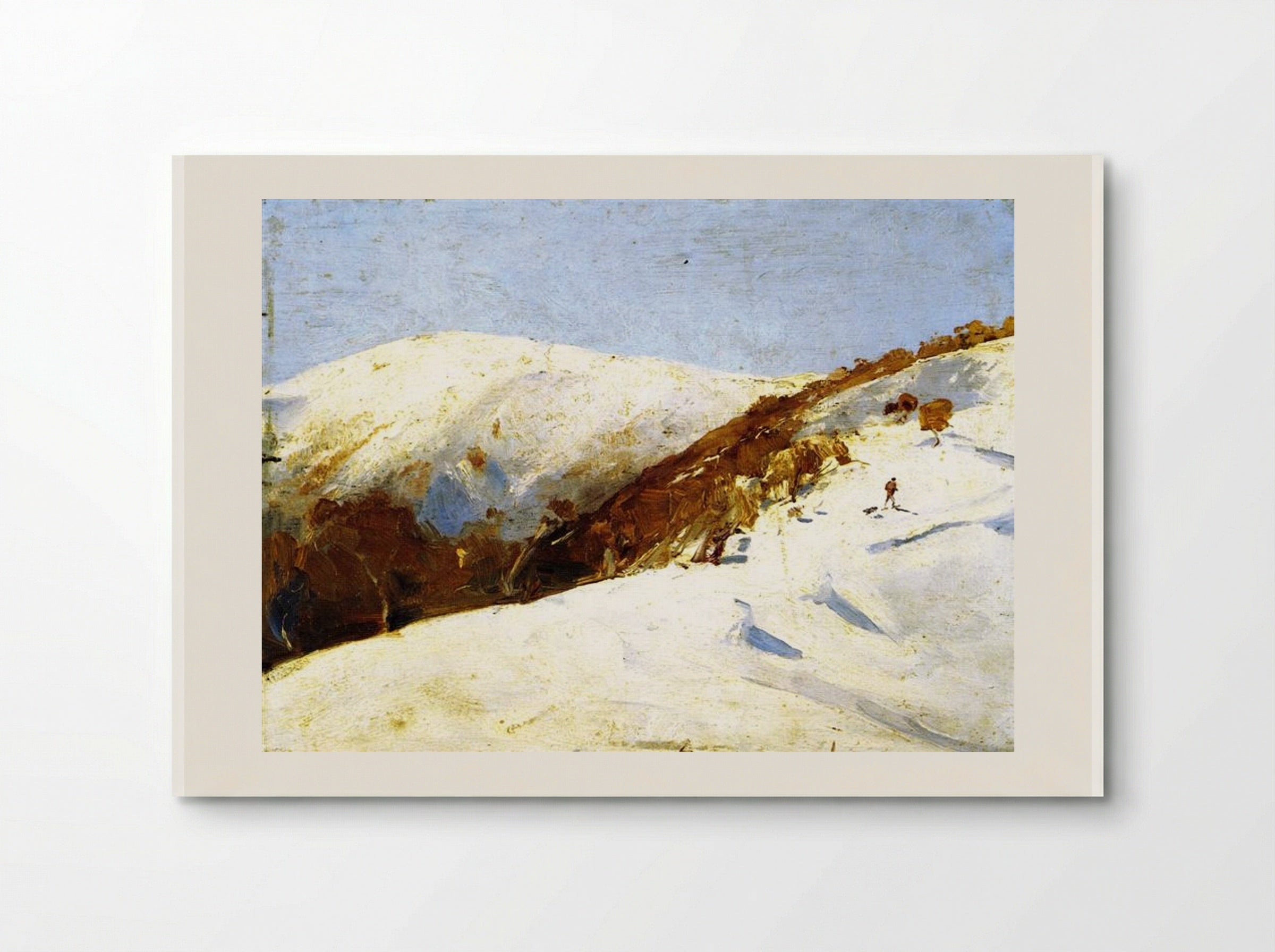 The Mailman to Omeo - Tom Roberts - Poster