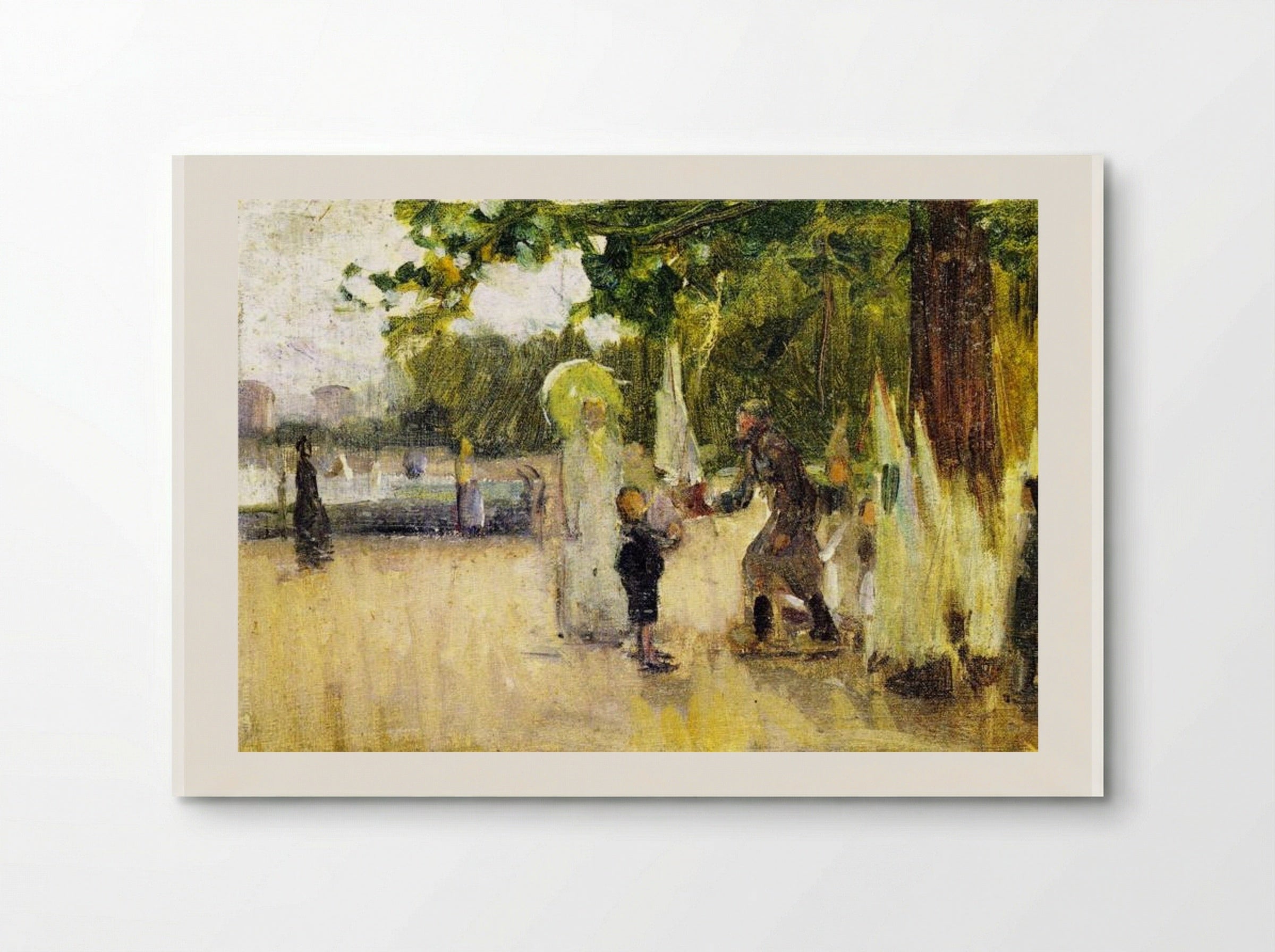 The Man Who Rented Boats - Henry Ossawa Tanner - Poster