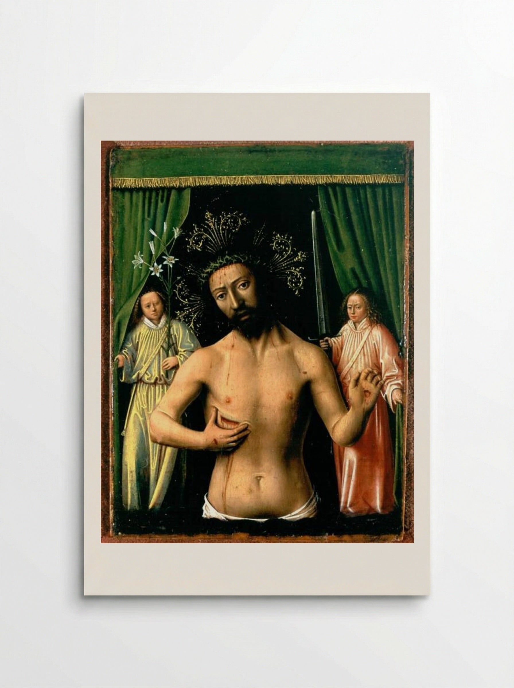 The Man of Sorrows - Petrus Christus - Poster