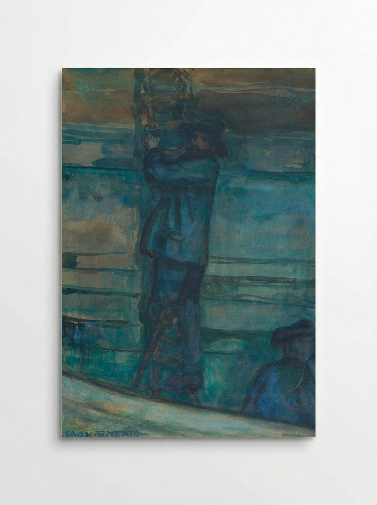 The Man with the Wooden Leg - Jack Butler Yeats - Poster