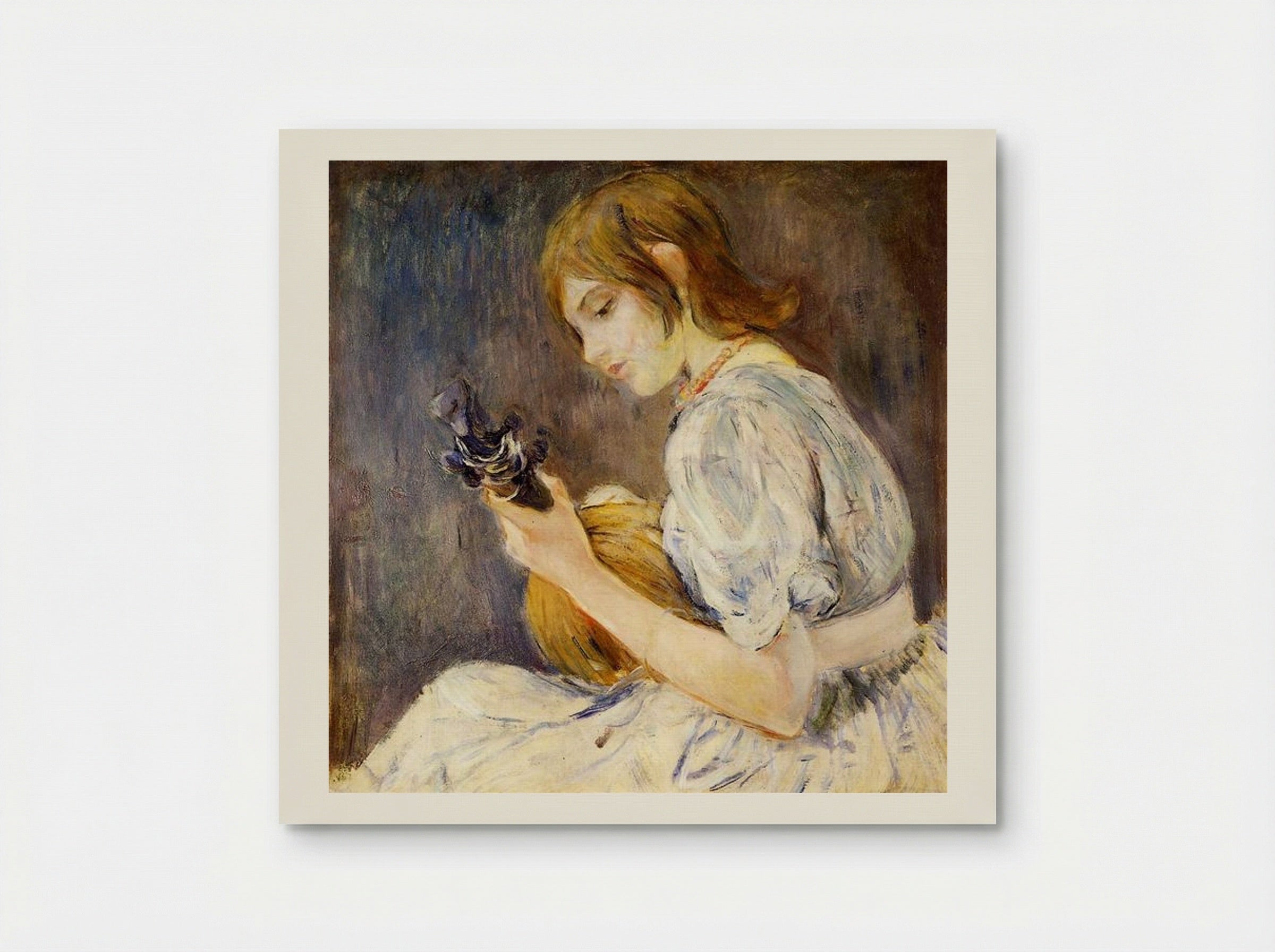 The Mandolin - Berthe Morisot - Poster
