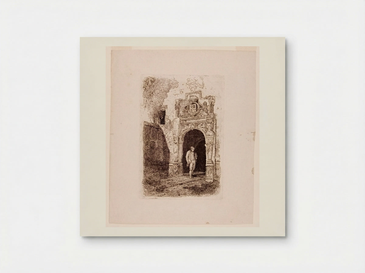 The Manor House, York - John Sell Cotman - Poster